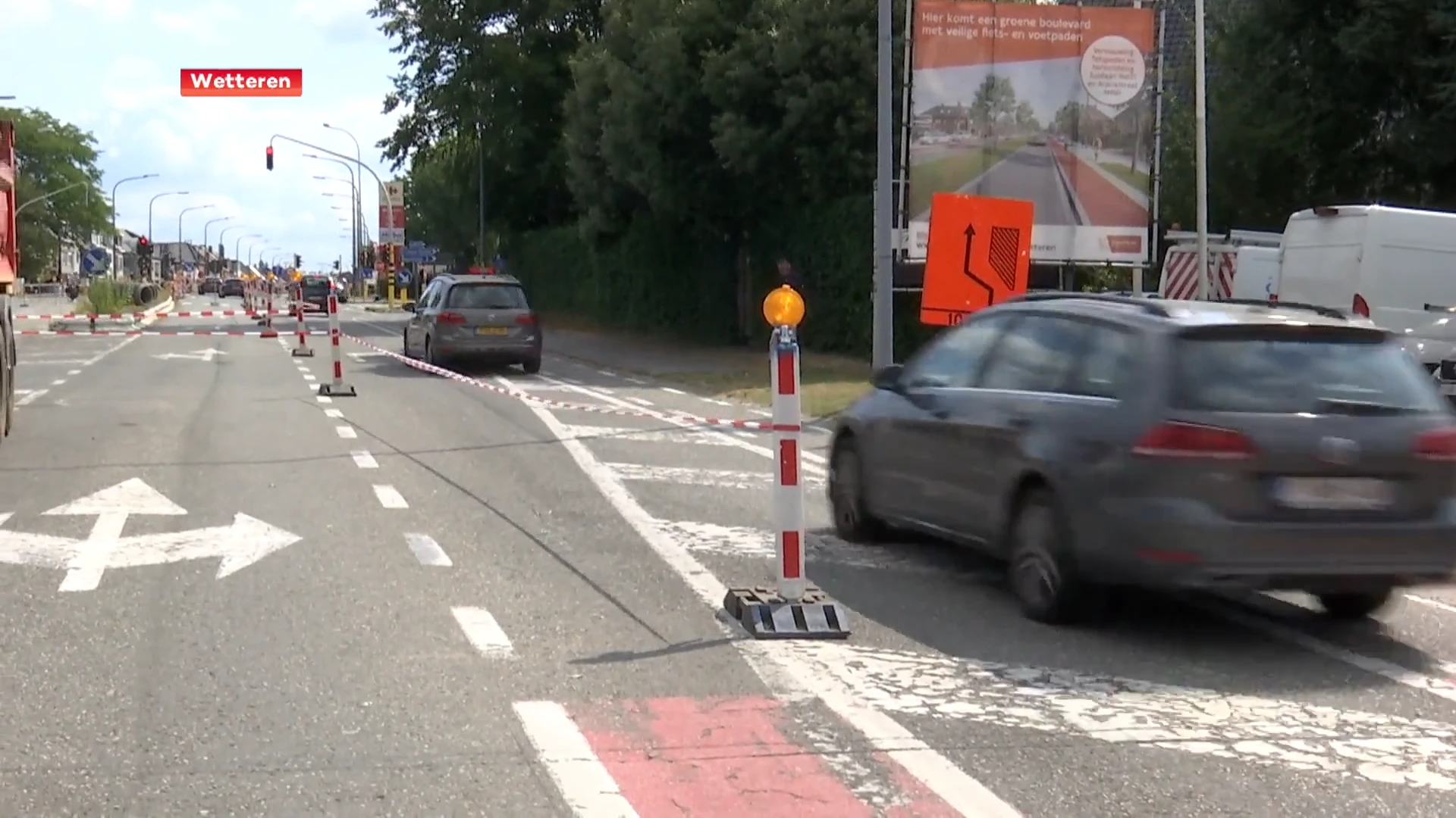 Gemeente Wetteren reageert na regenval van klachten over wegenwerken: "Normaal dat mensen met vragen zitten"