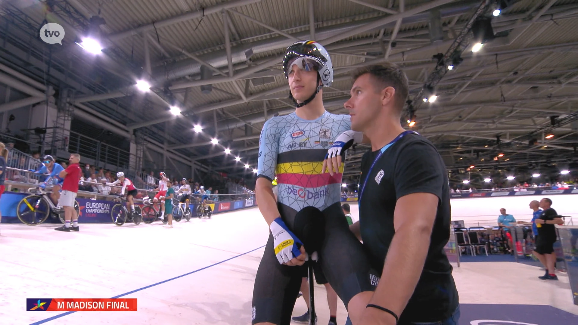 Fabio Van den Bossche en Robbe Ghys veroveren brons in ploegkoers op EK