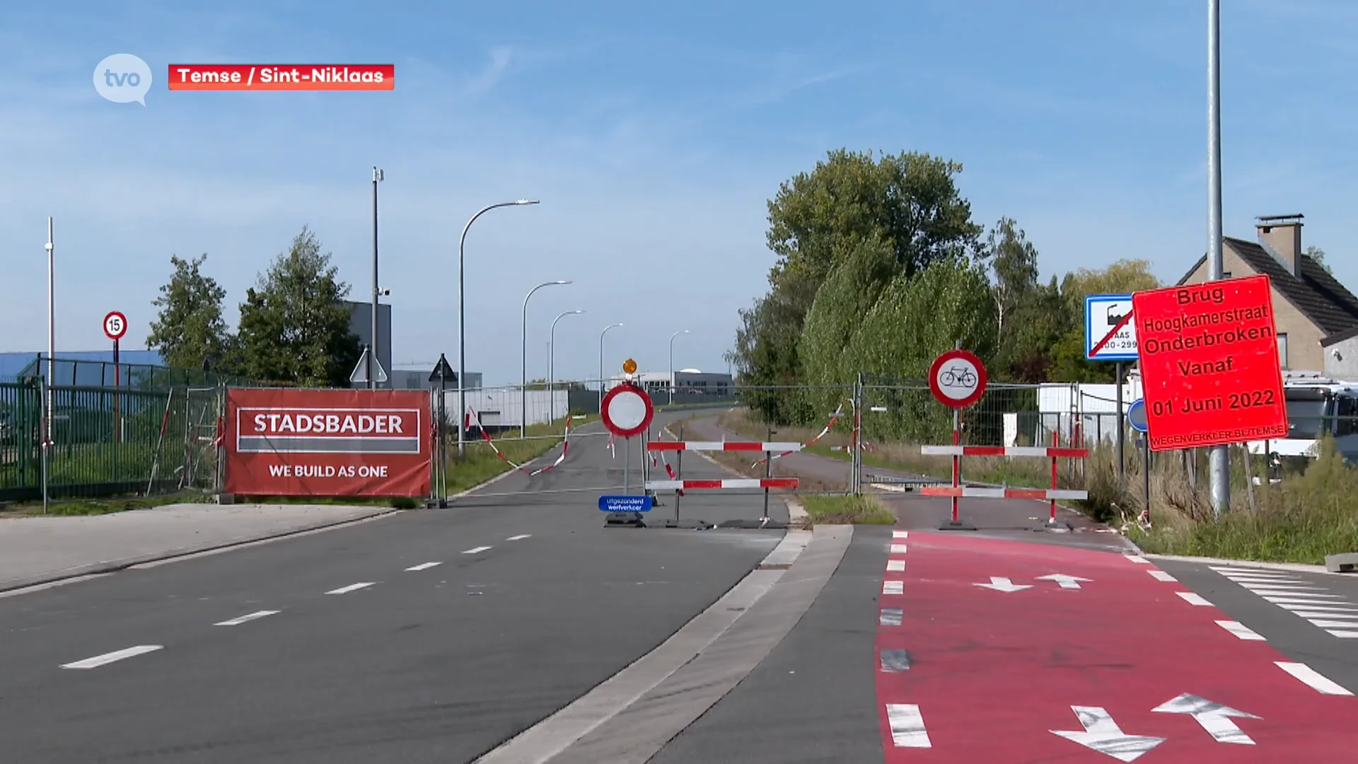 Werken met hinder in buurt van Hoogkamerstraat in Temse en Sint-Niklaas zo goed als afgerond