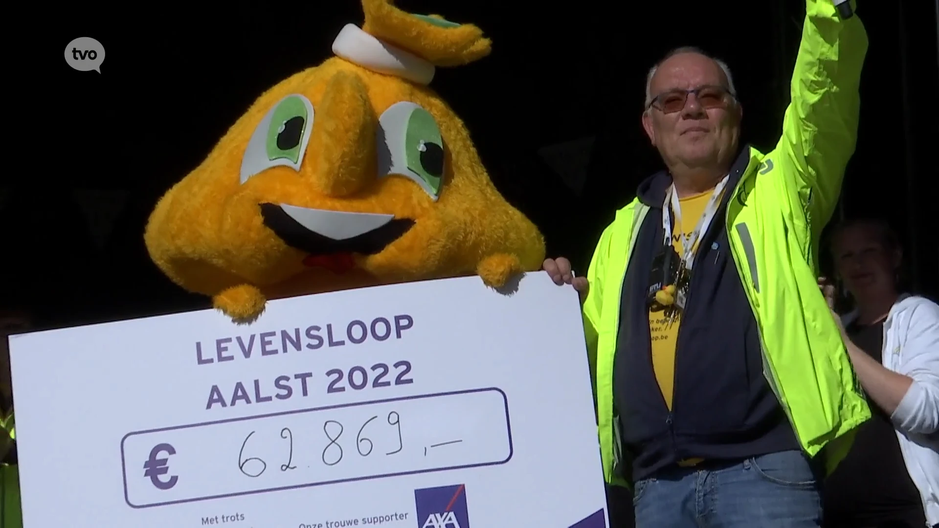 Levensloop Aalst verzamelt 62.000 euro in strijd tegen kanker