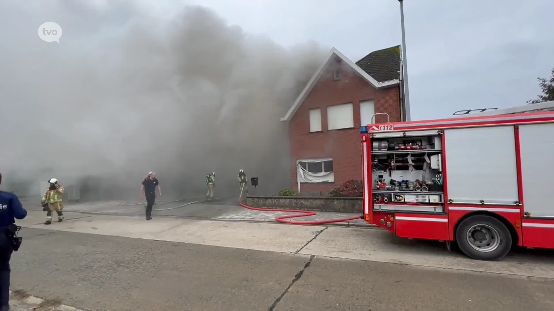 Bewoonster naar ziekenhuis na uitslaande brand in Erpe-Mere