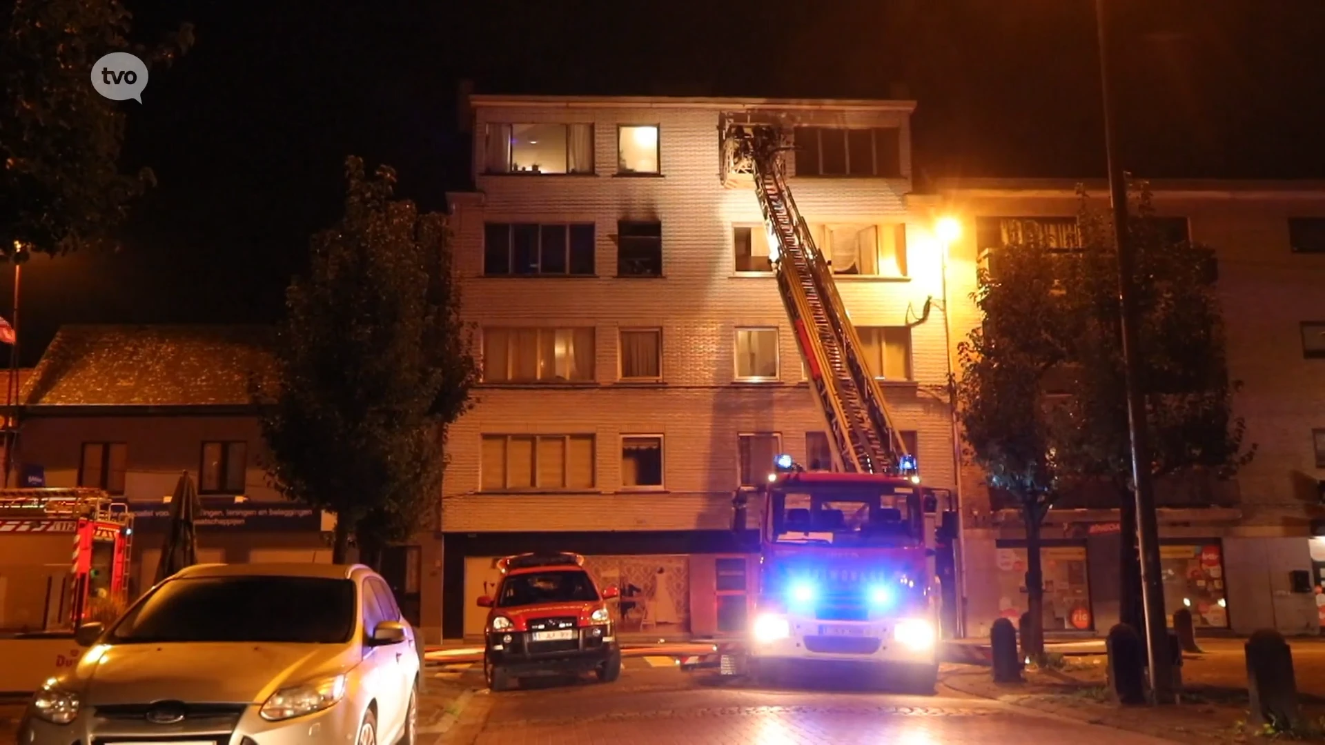 Vier bewoners bevangen door rook bij appartementsbrand in Hamme