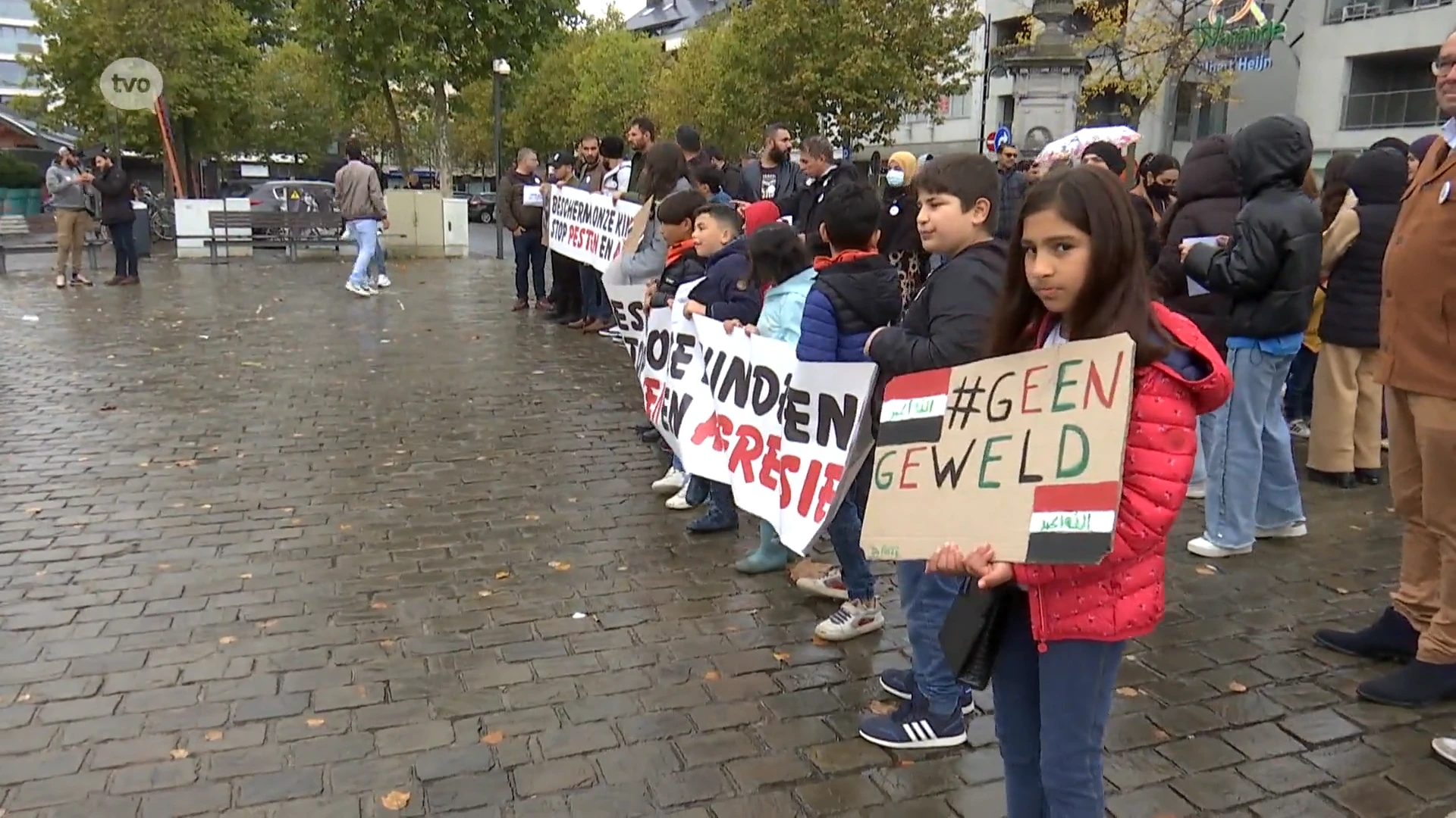 Actie tegen zinloos geweld in Beveren: "Bescherm onze kinderen en stop pesten!"