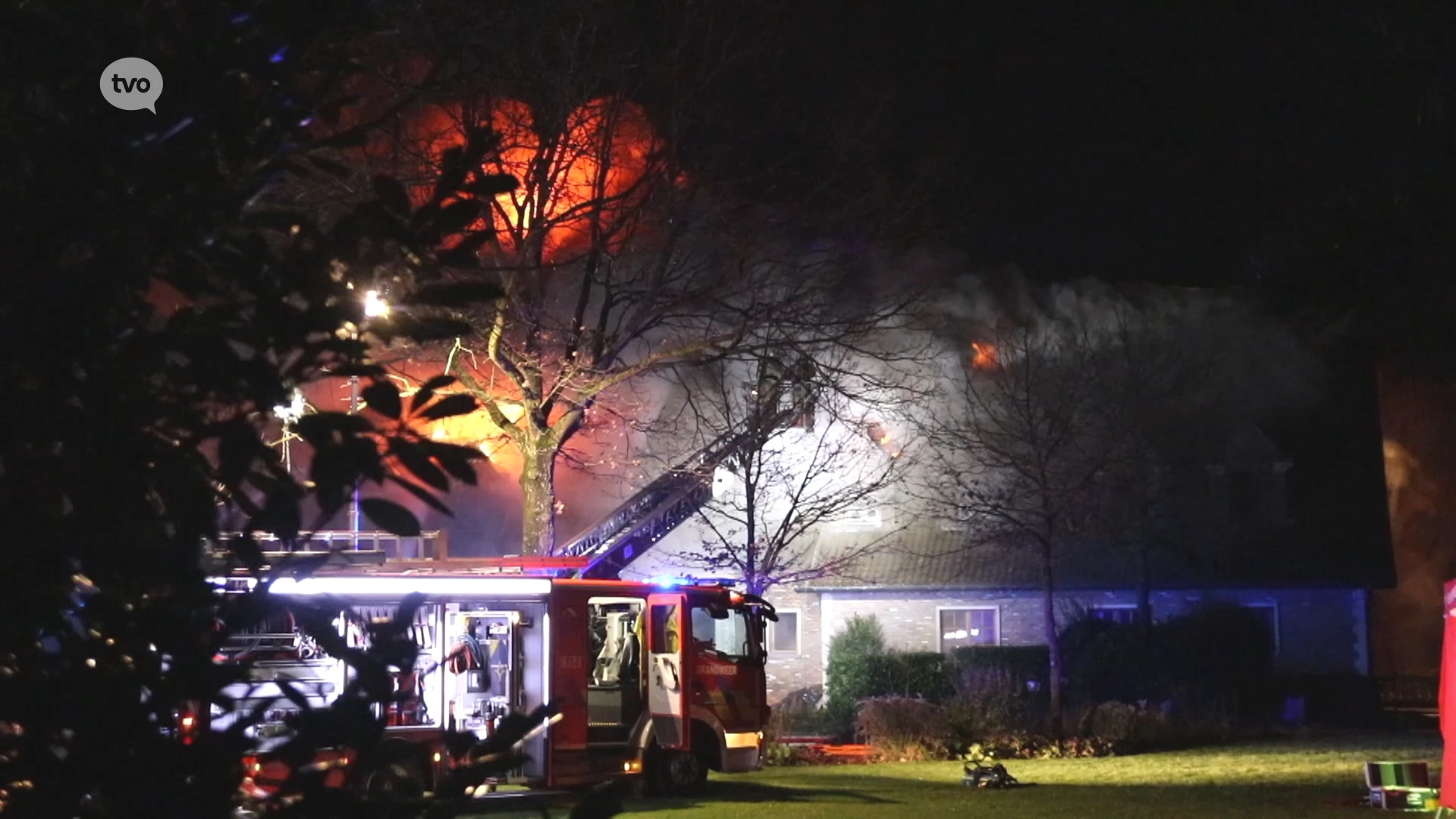 Mantelzorgster overleden na brand in Kerksken, weduwe van Willy Michiels in kritieke toestand