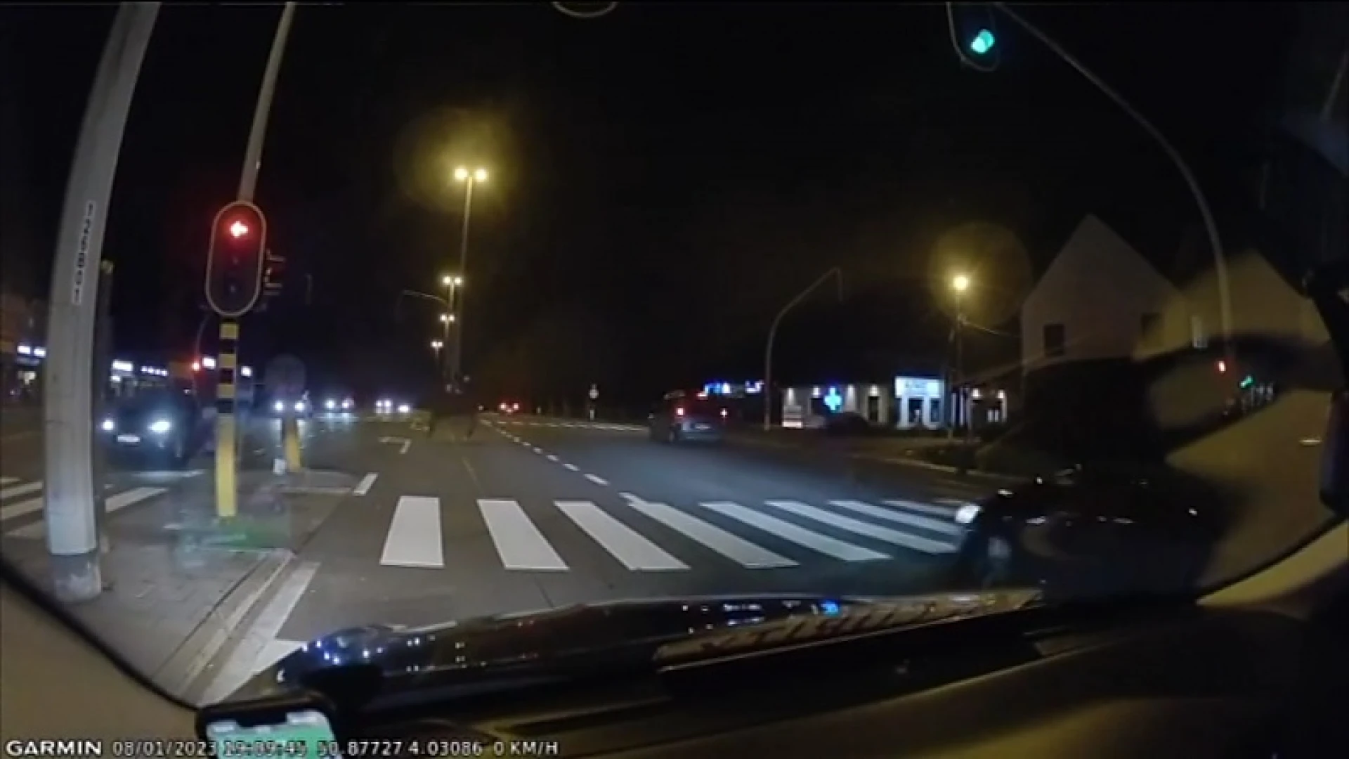 Auto's moeten in de remmen nadat op hol geslagen paarden expresweg N45 oversteken