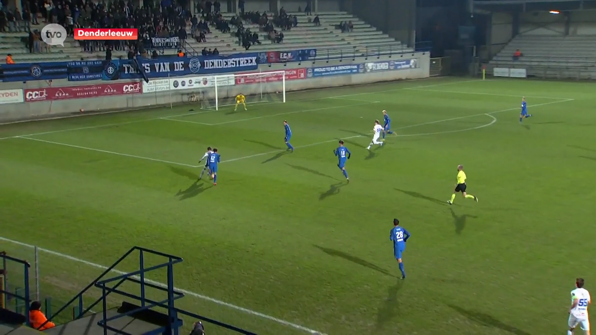 FCV Dender verliest onderin de Challenger Pro League thuiswedstrijd tegen Jong Genk