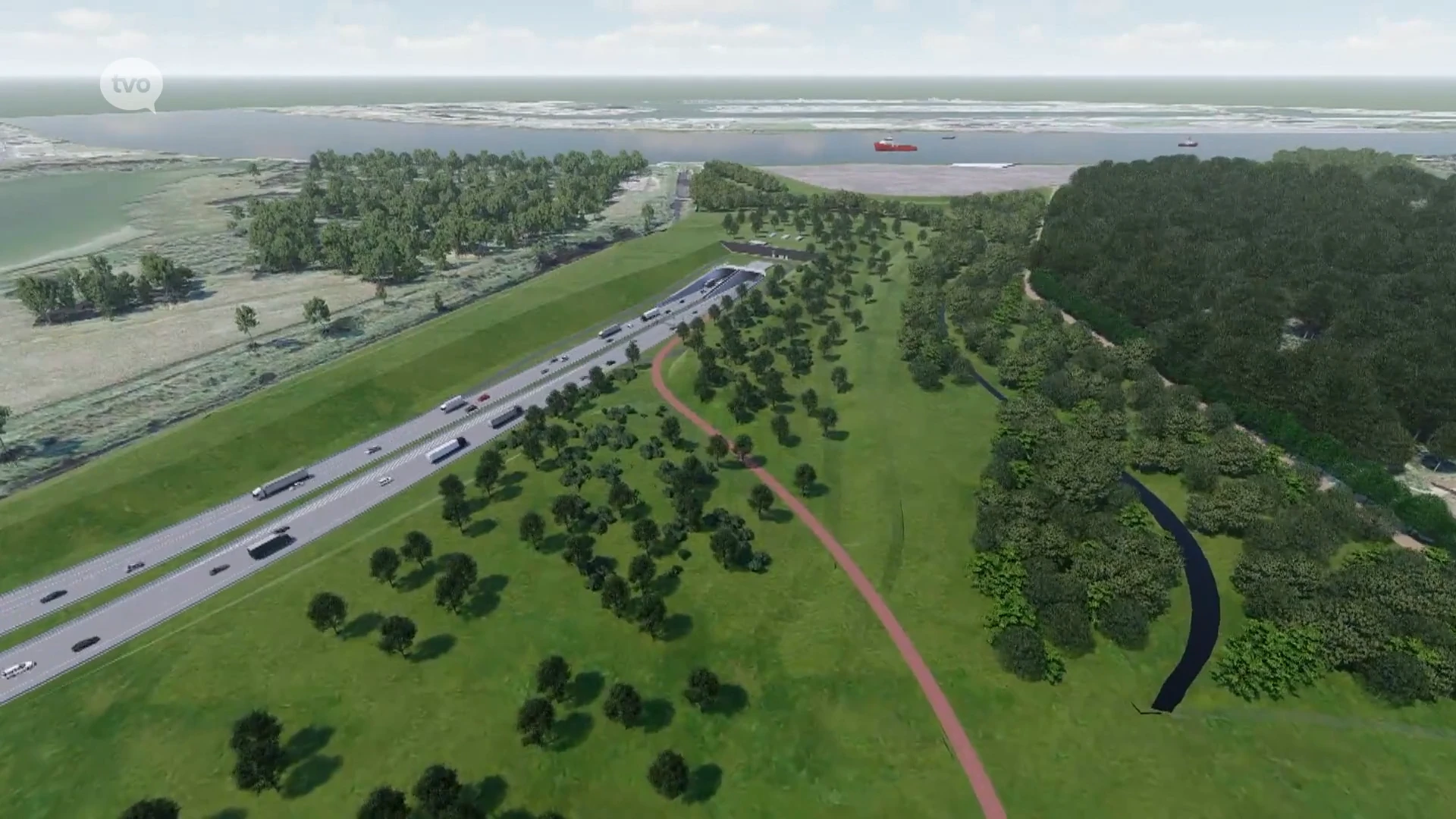 Omgevingsvergunning voor Scheldetunnel Oosterweel wordt niet geschorst