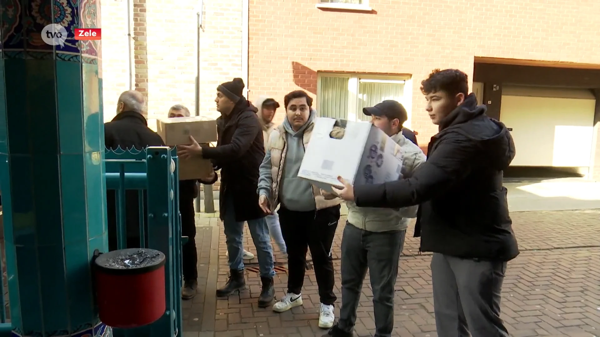 Turkse gemeenschap stuurt hulpgoederen vanuit Zele naar rampgebied