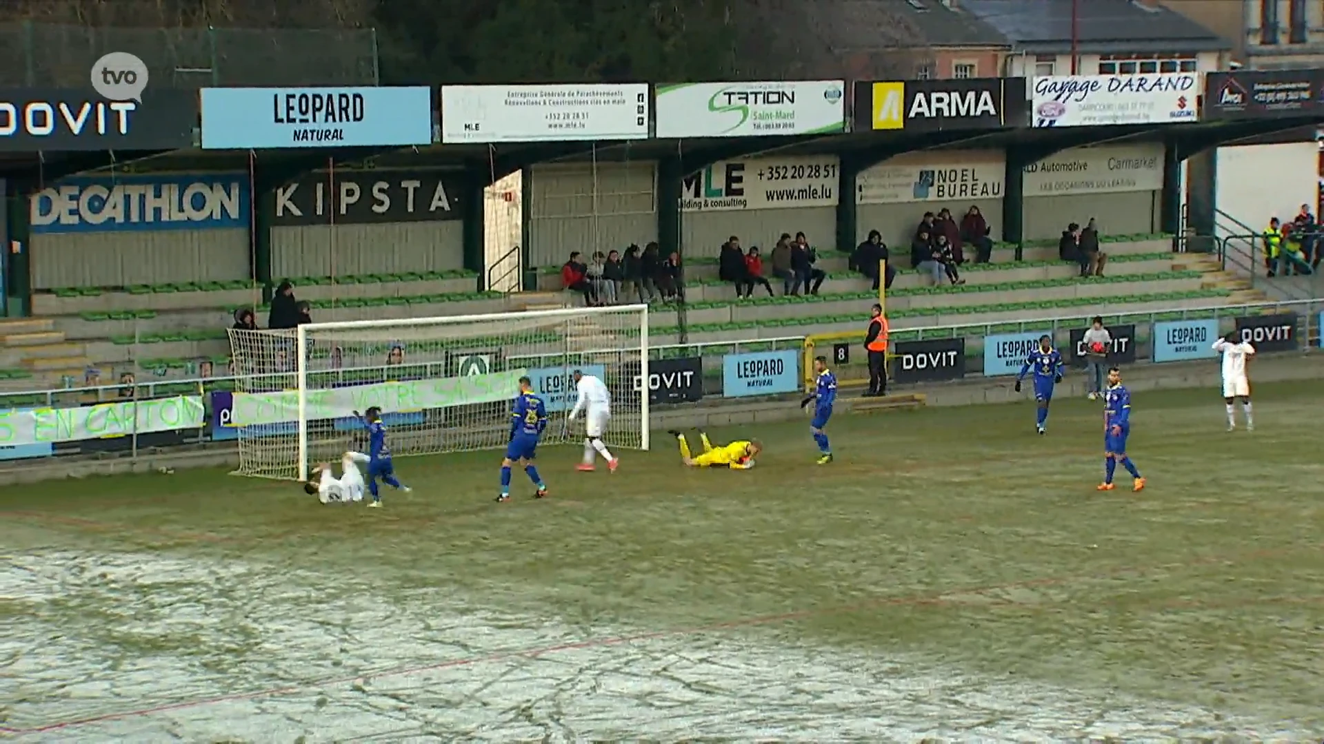 SK Beveren krijgt geen gelijk na klacht over bevroren veld in Virton