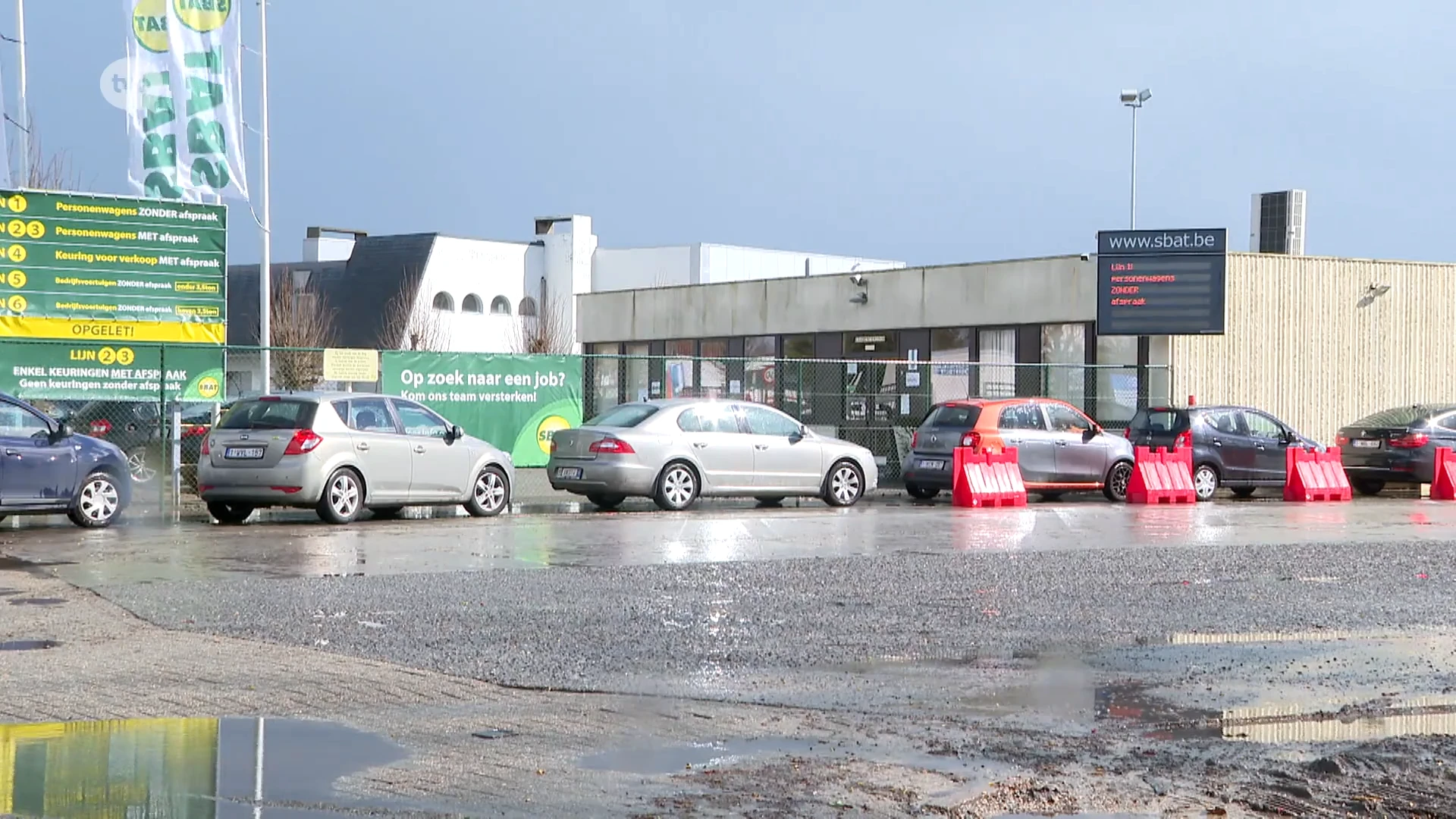 Politie onderzoekt mogelijk incident in autokeuringscentrum in Erembodegem