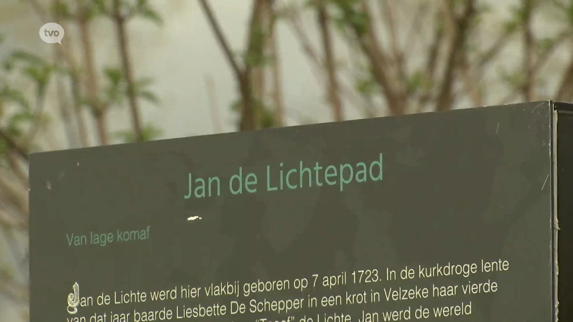 300 jaar later vertellen infozuilen in Zottegem over leven van struikrover Jan De Lichte