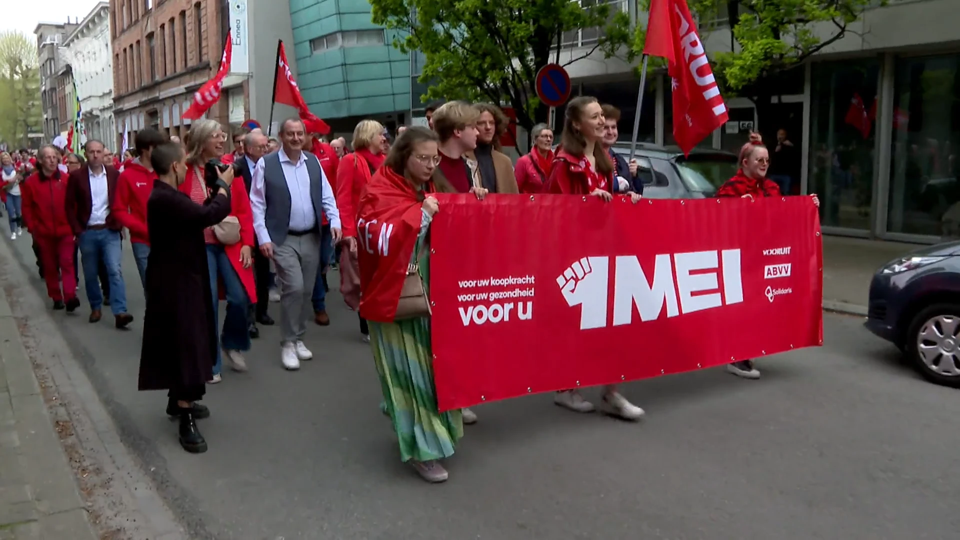 Conner Rousseau (Vooruit) op 1 mei: "We hebben eerst intern hervormd, nu willen we ons land hervormen"