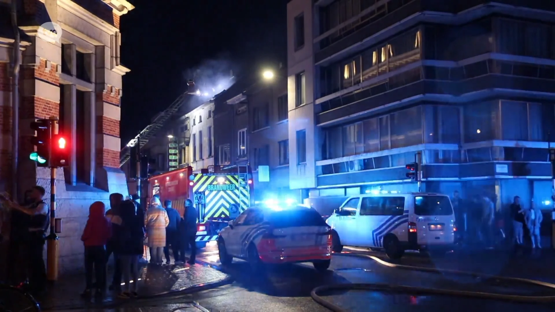 Tiental seizoenarbeiders geëvacueerd na brand in Aalst