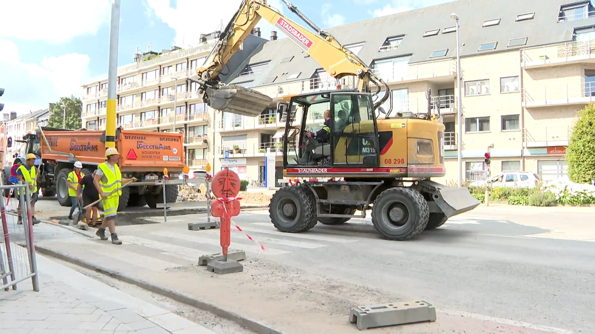 Werken aan ring rond Aalst vertraagd met een maand, tot eind september