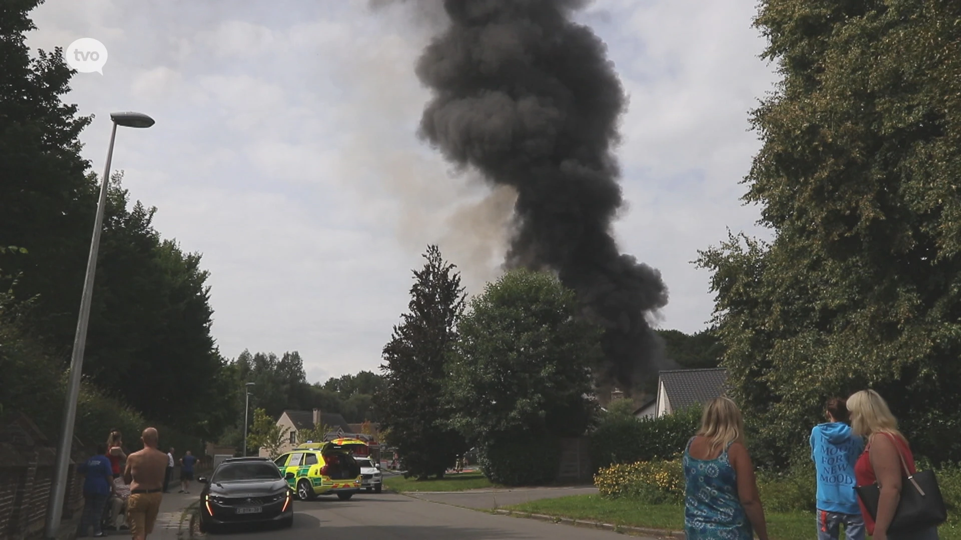 Explosie en brand in woning in Lokeren: 87-jarige bewoonster in levensgevaar