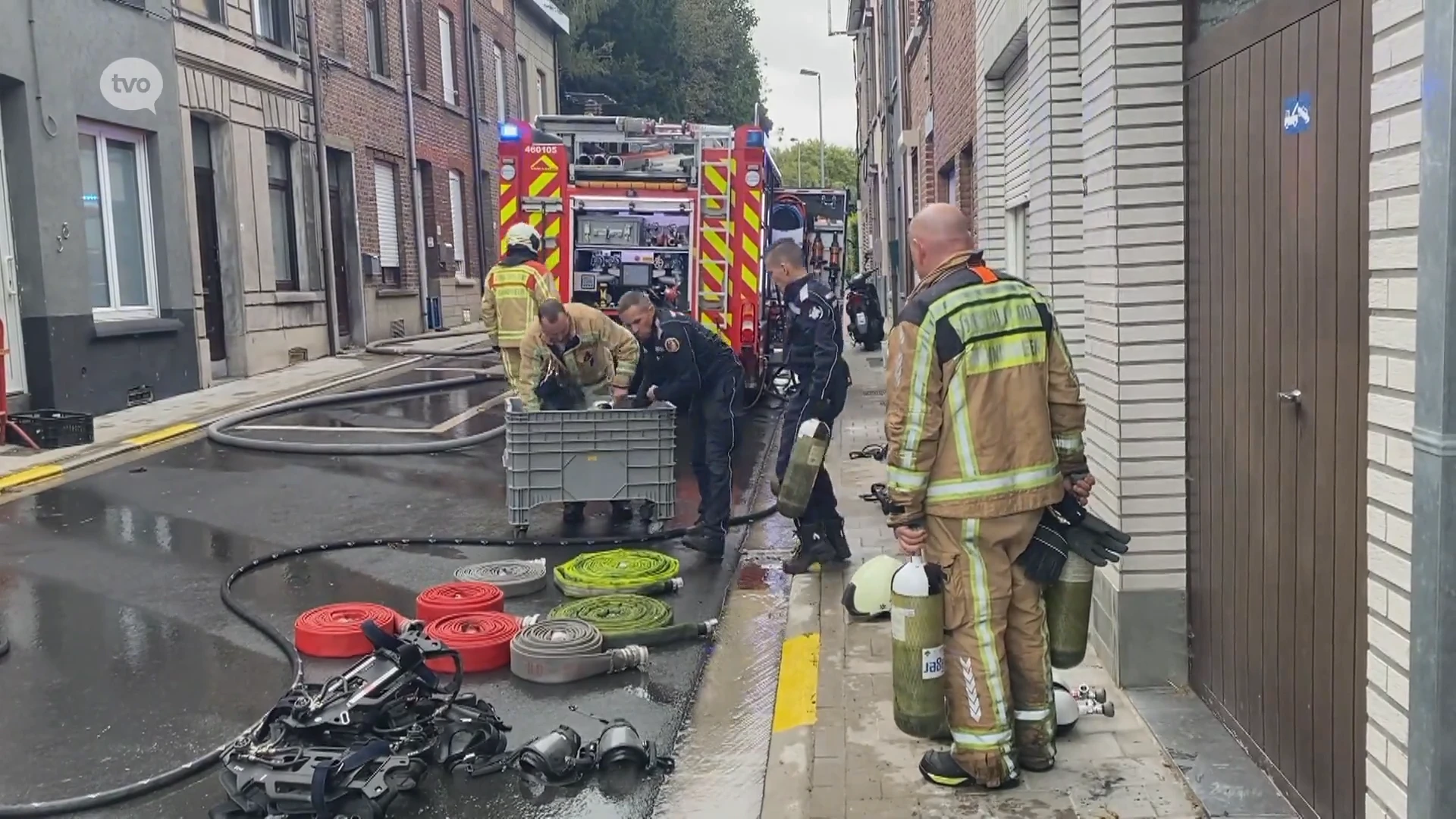 Huizen onbewoonbaar na uitslaande brand in Geraardsbergen