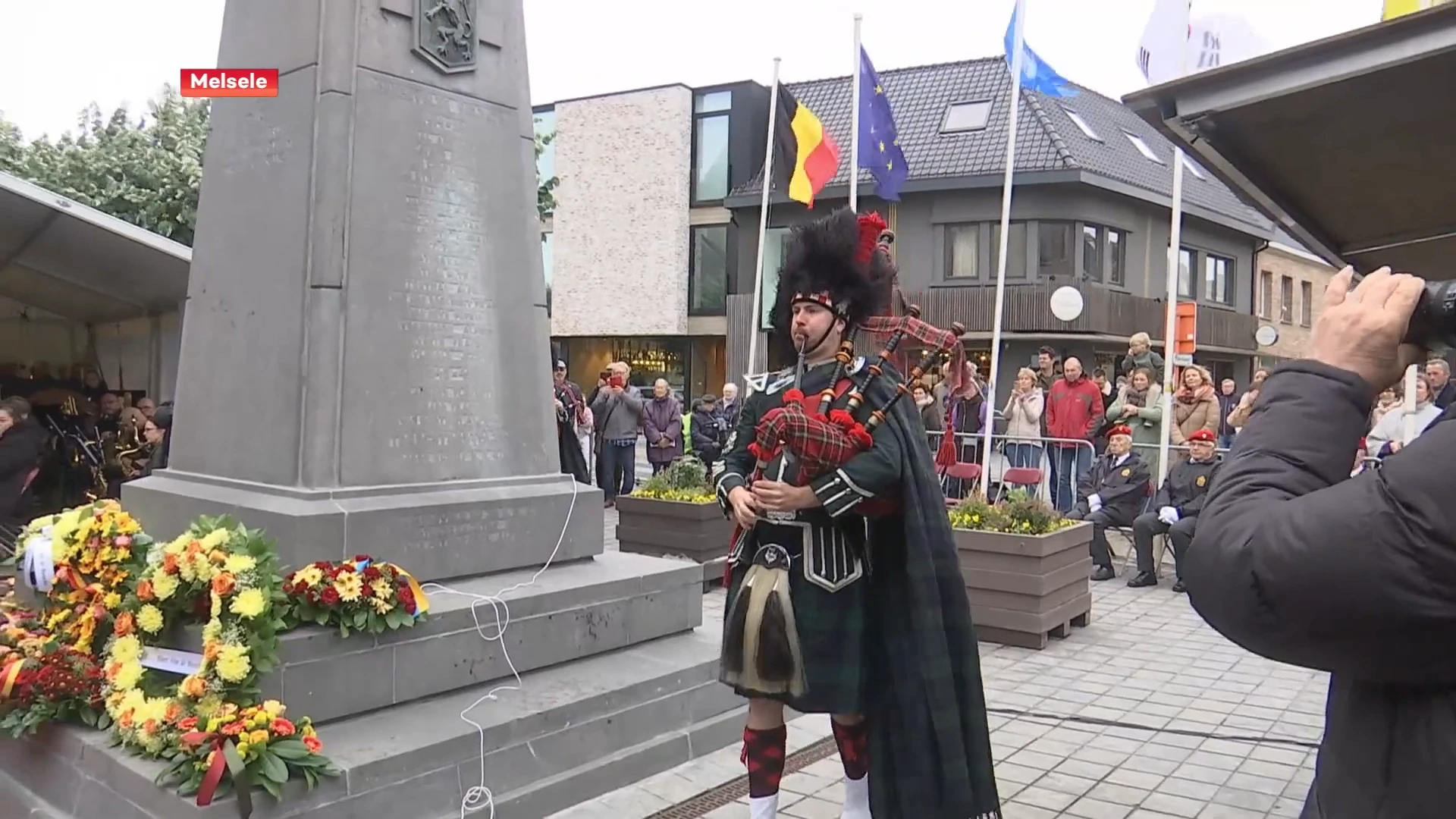 Herdenking en eerbetoon in Melsele voor gesneuvelde militairen uit de Korea-oorlog