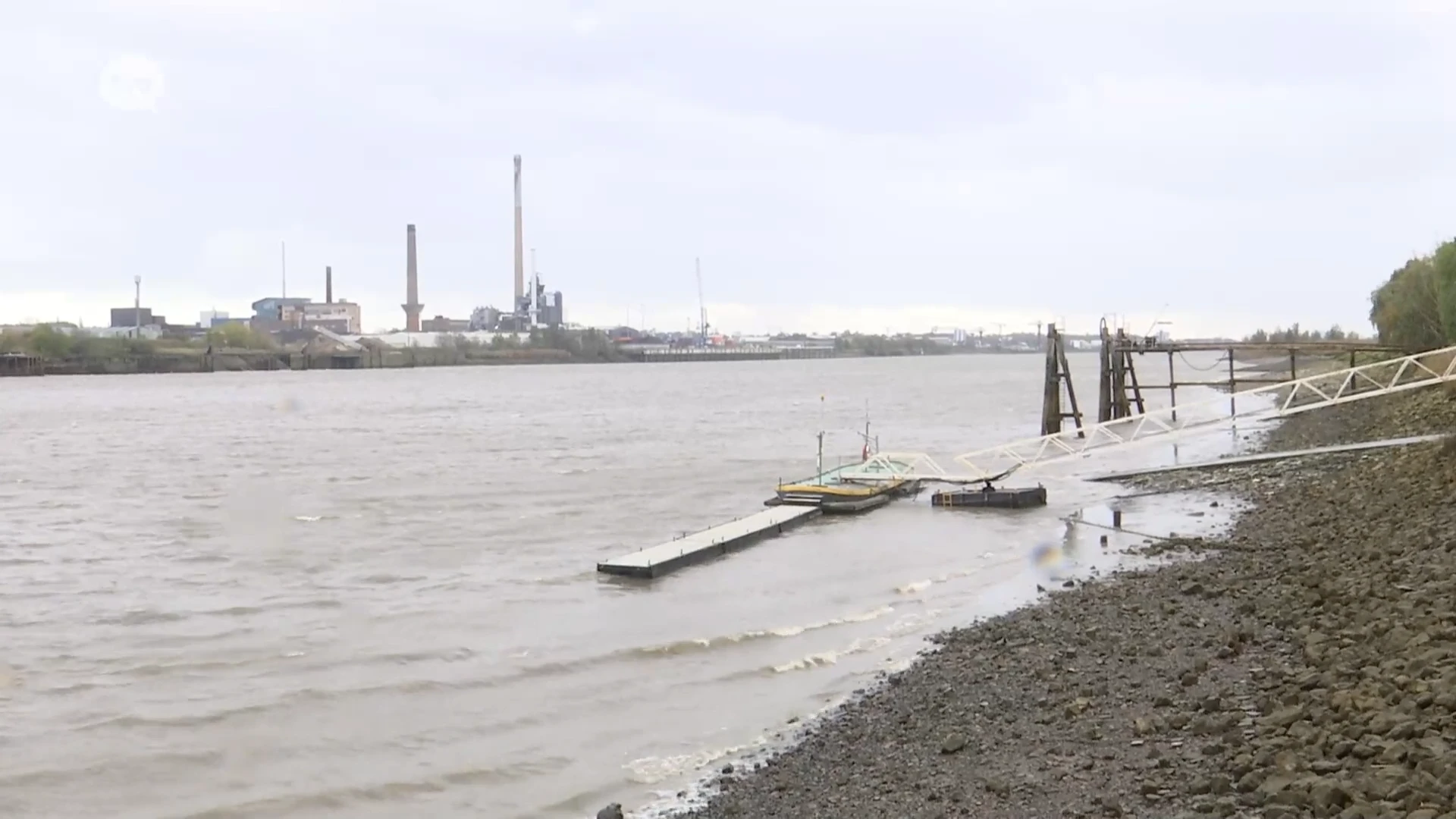 Ook geen Waterbus of scheepvaartverkeer door storm Ciarán