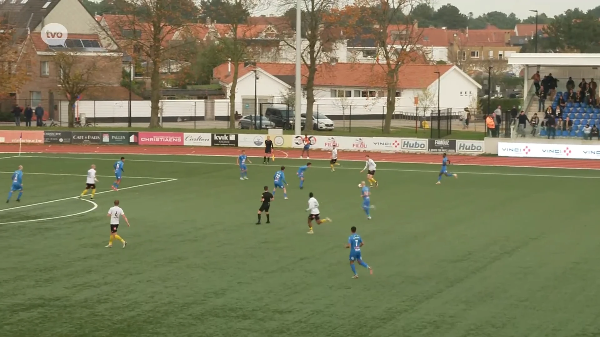 Lokeren-Temse staat alleen en ongeslagen aan de leiding in eerste nationale na 1-2 winst in Knokke