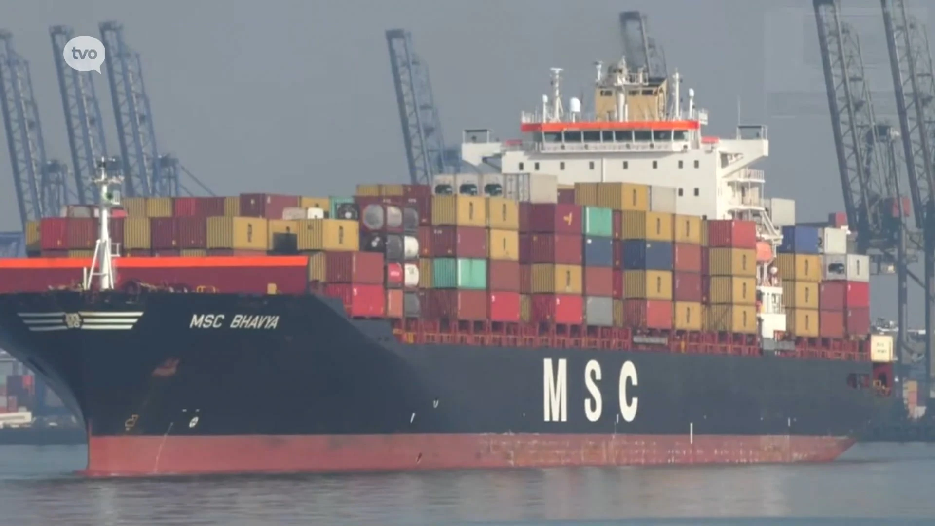 Bommelding was vals, schip van MSC mag dan toch de haven binnenvaren