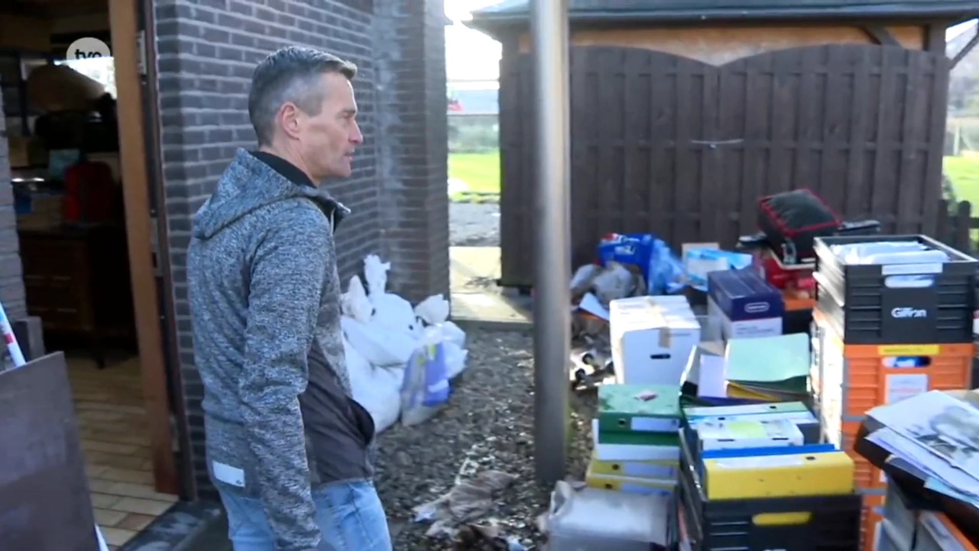 Het ergste lijkt voorbij in Zandbergen: getroffen buurtbewoners meten schade op