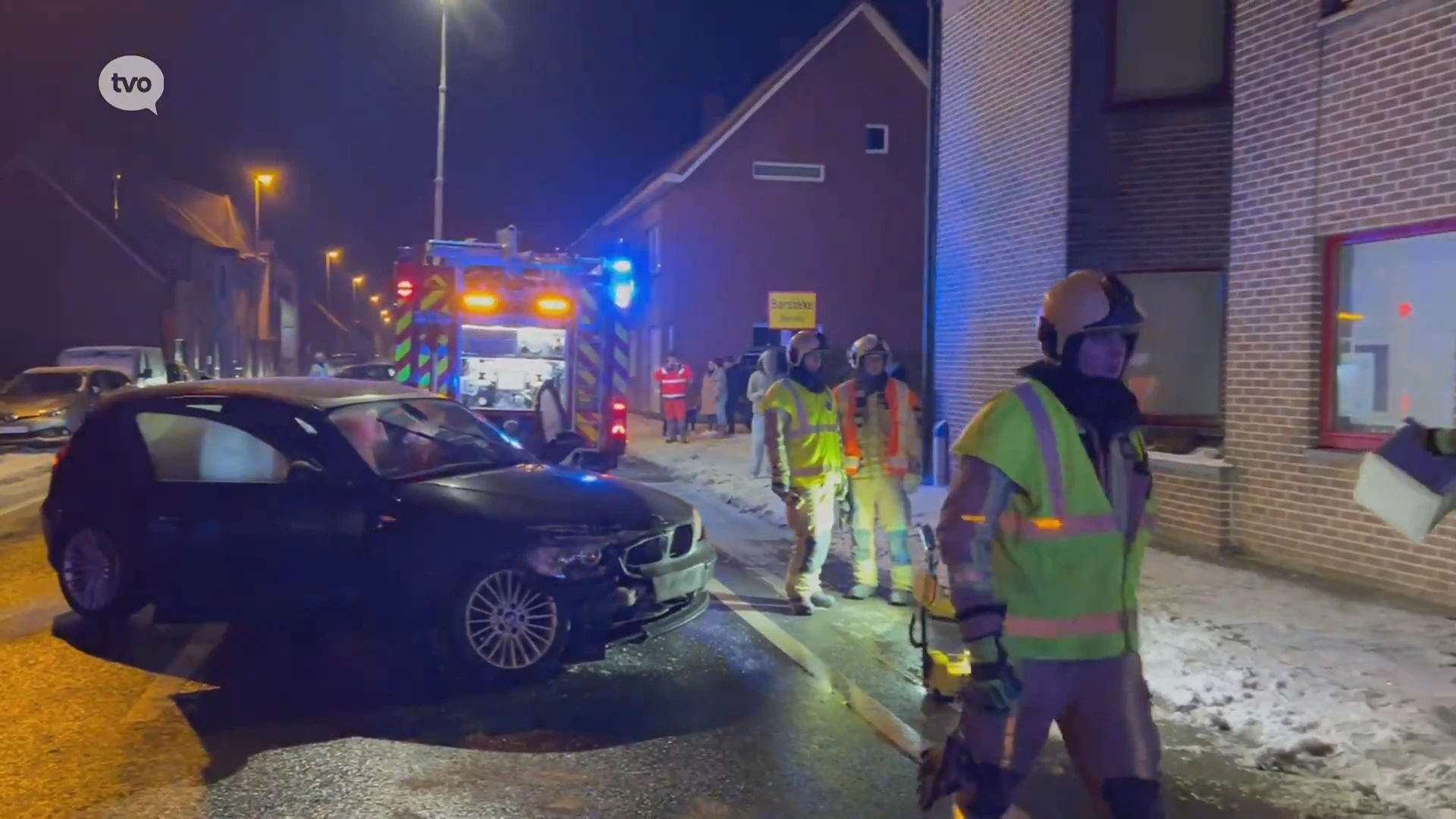 Autobestuurder zwaargewond na crash tegen huisgevel in Herzele