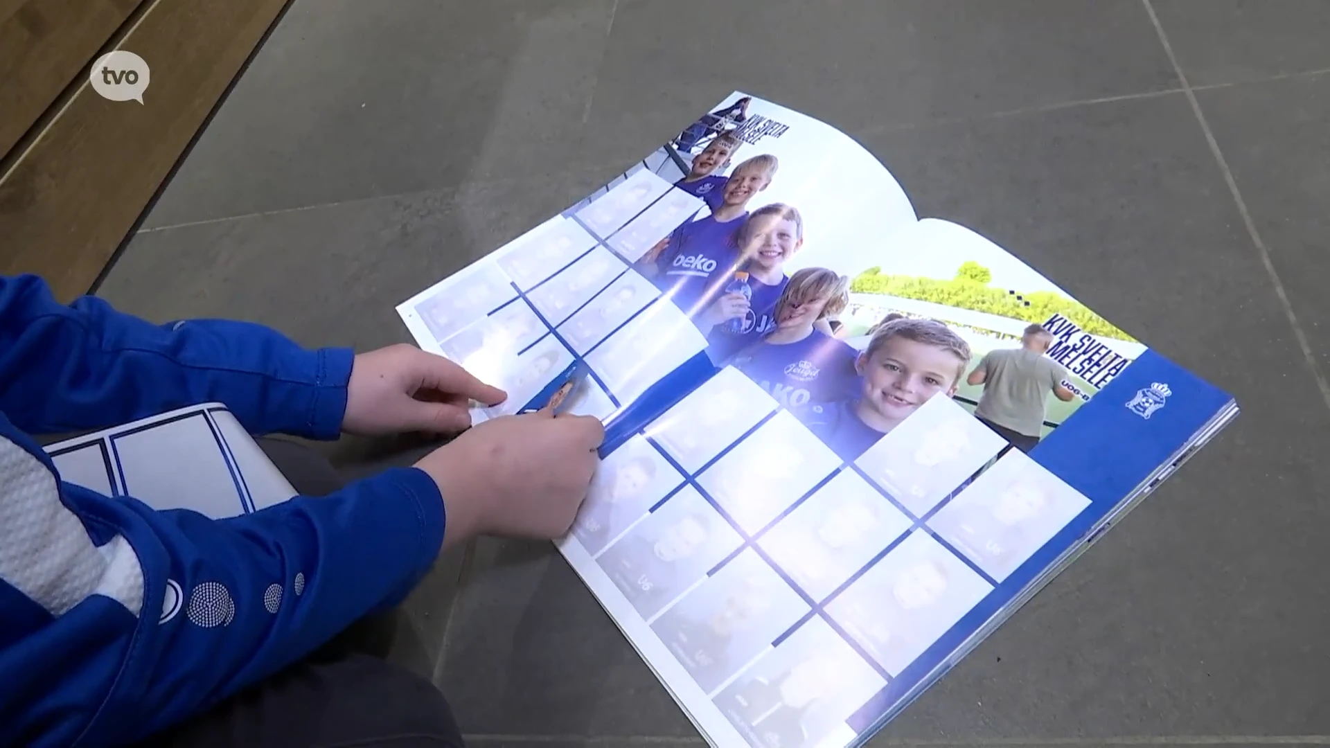 Svelta Melsele brengt stickerboeken met eigen spelertjes op de markt