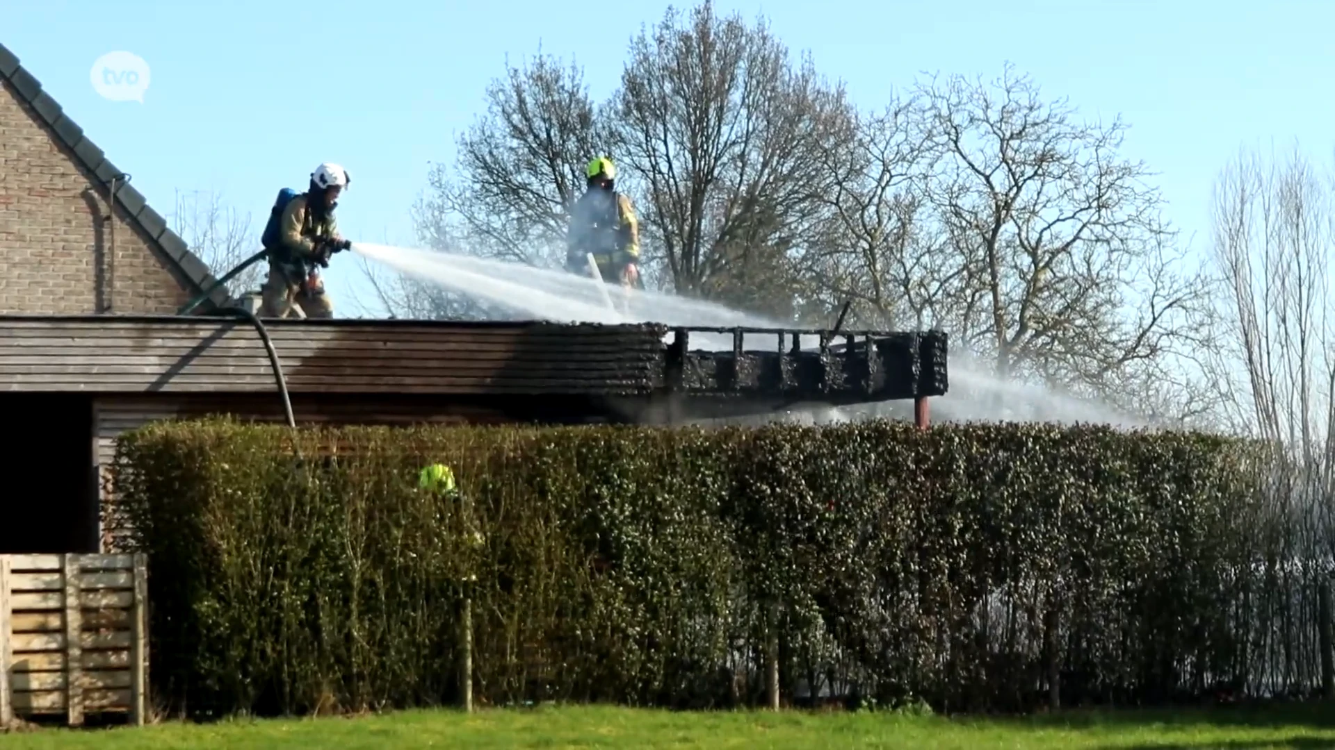 Lokeren: Uitslaande brand treft wijnhandel