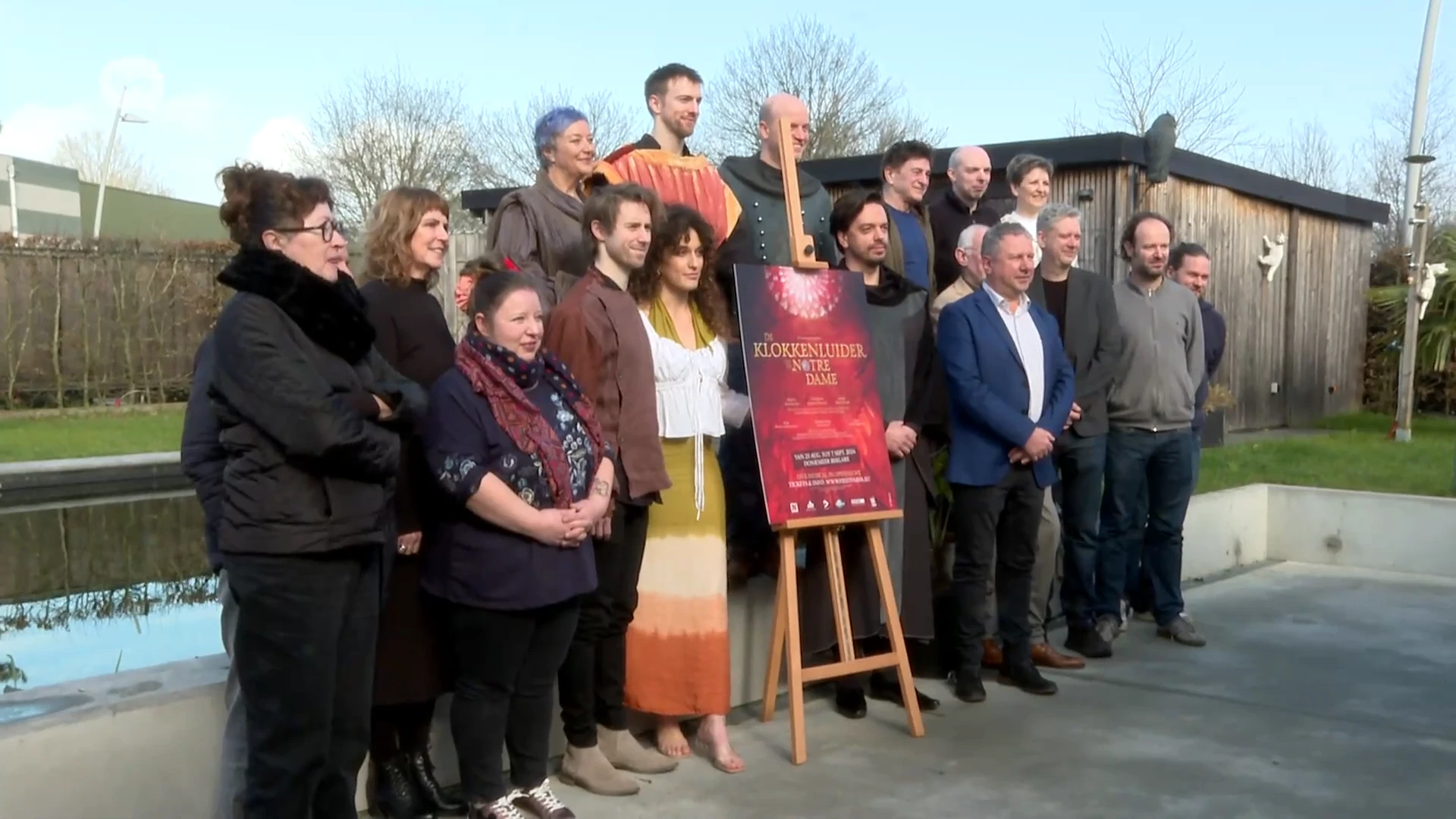 Wie schittert er deze zomer in de musical "De klokkenluider van de Notre Dame" aan het Donkmeer