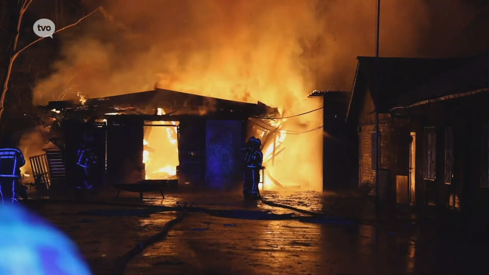 Uitslaande brand legt Chirolokalen in de as in Gijzegem