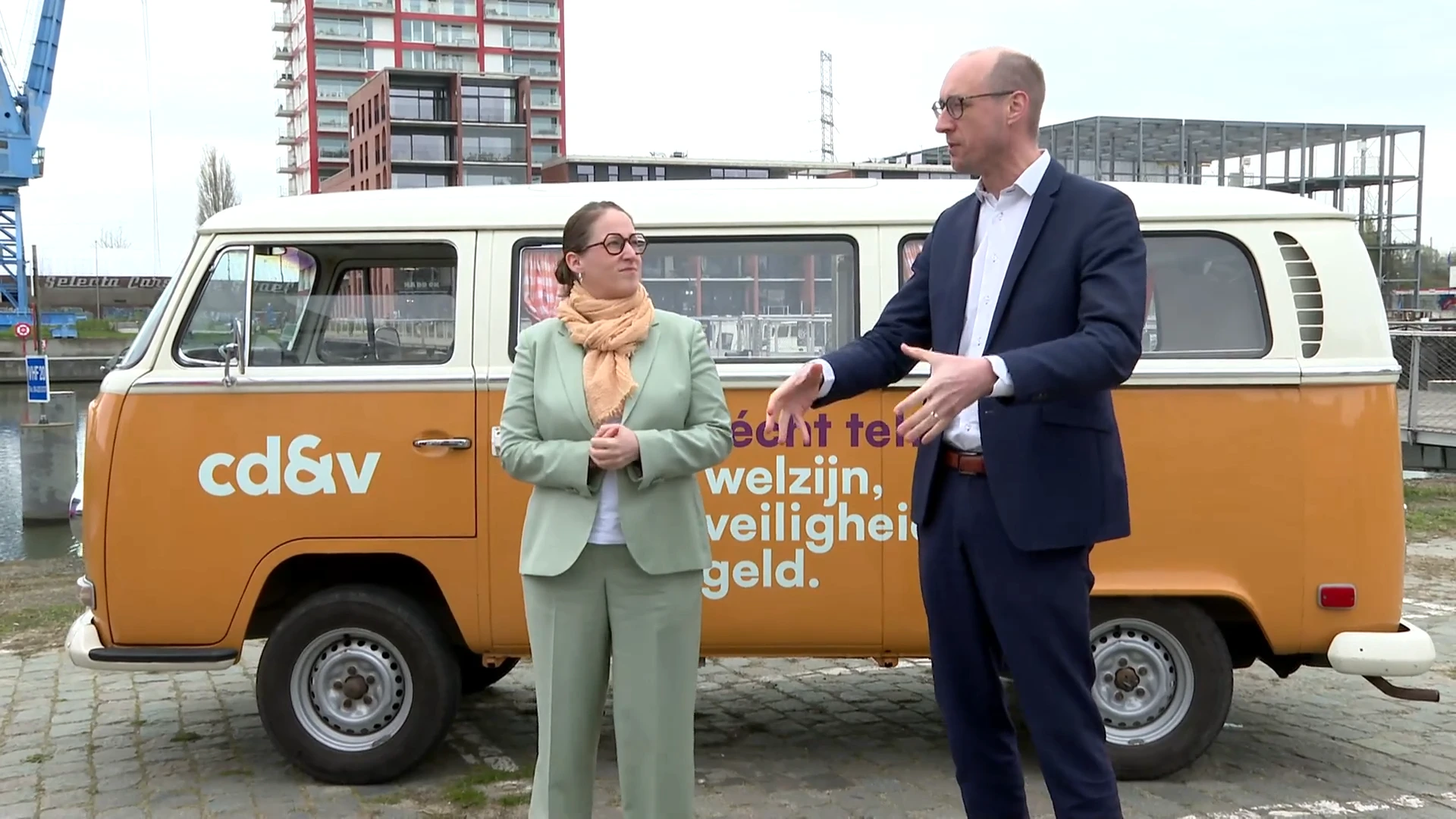 Cd&v Oost-Vlaanderen trapt campagne af met lijsttrekkers Nicole De Moor en Vincent Van Peteghem