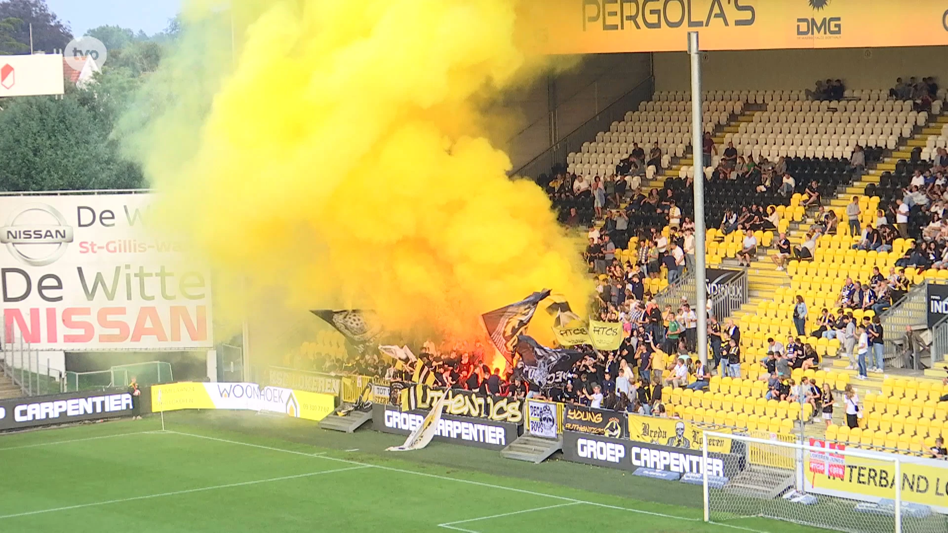 Opvallend: Lokeren-Temsefans mogen geen Vlaamse leeuwenvlaggen meenemen naar Namen