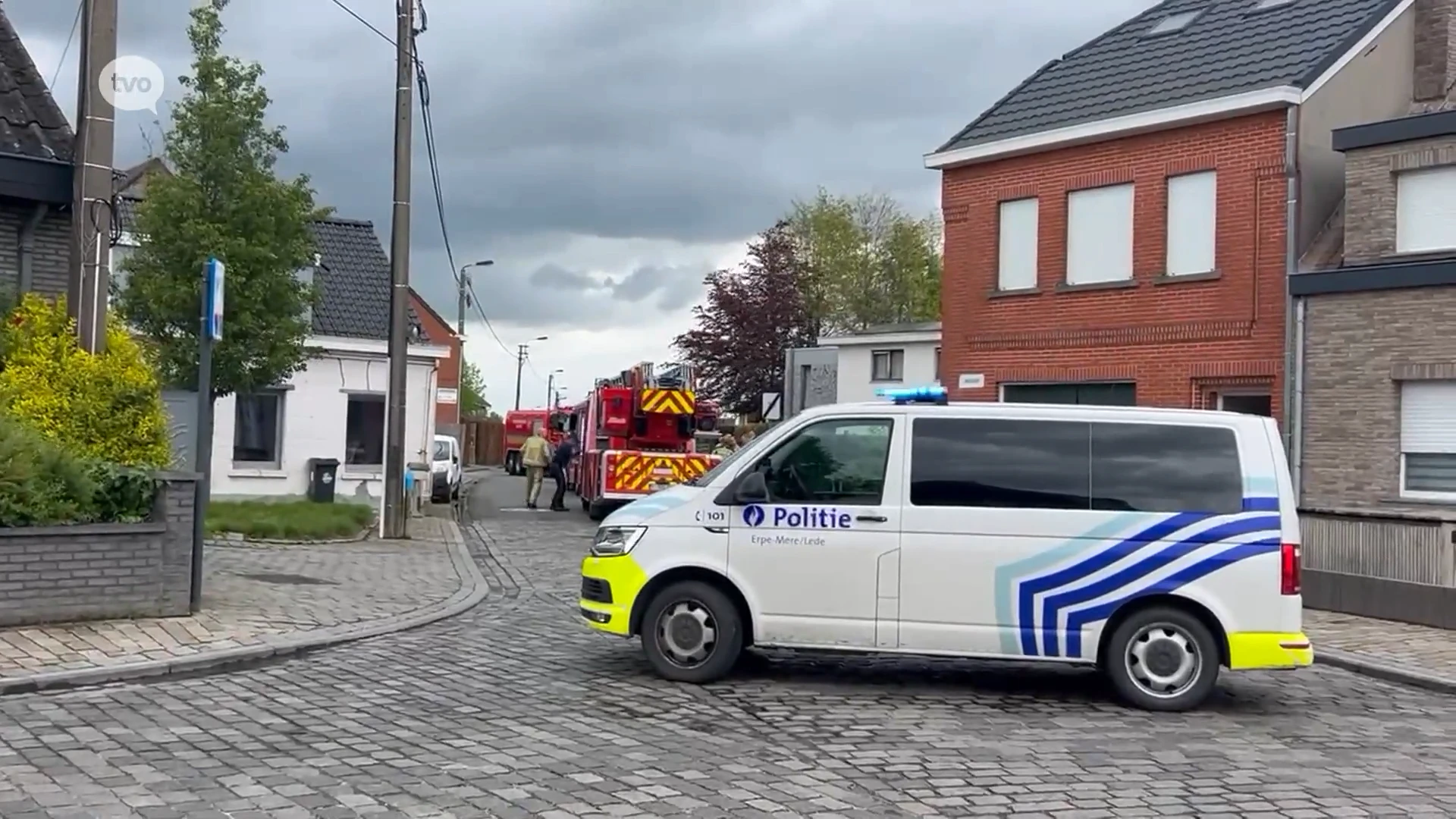 Schouwbrand in Impe snel geblust