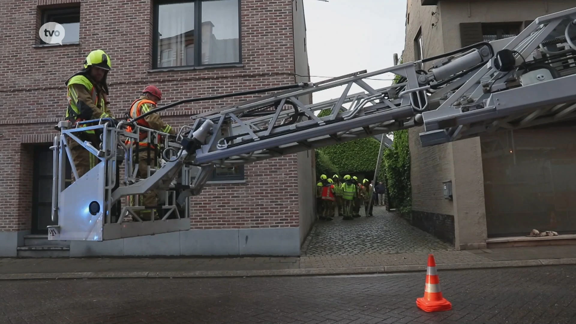 Waasmunster: huis stort deels in, bejaarde bewoners ongedeerd