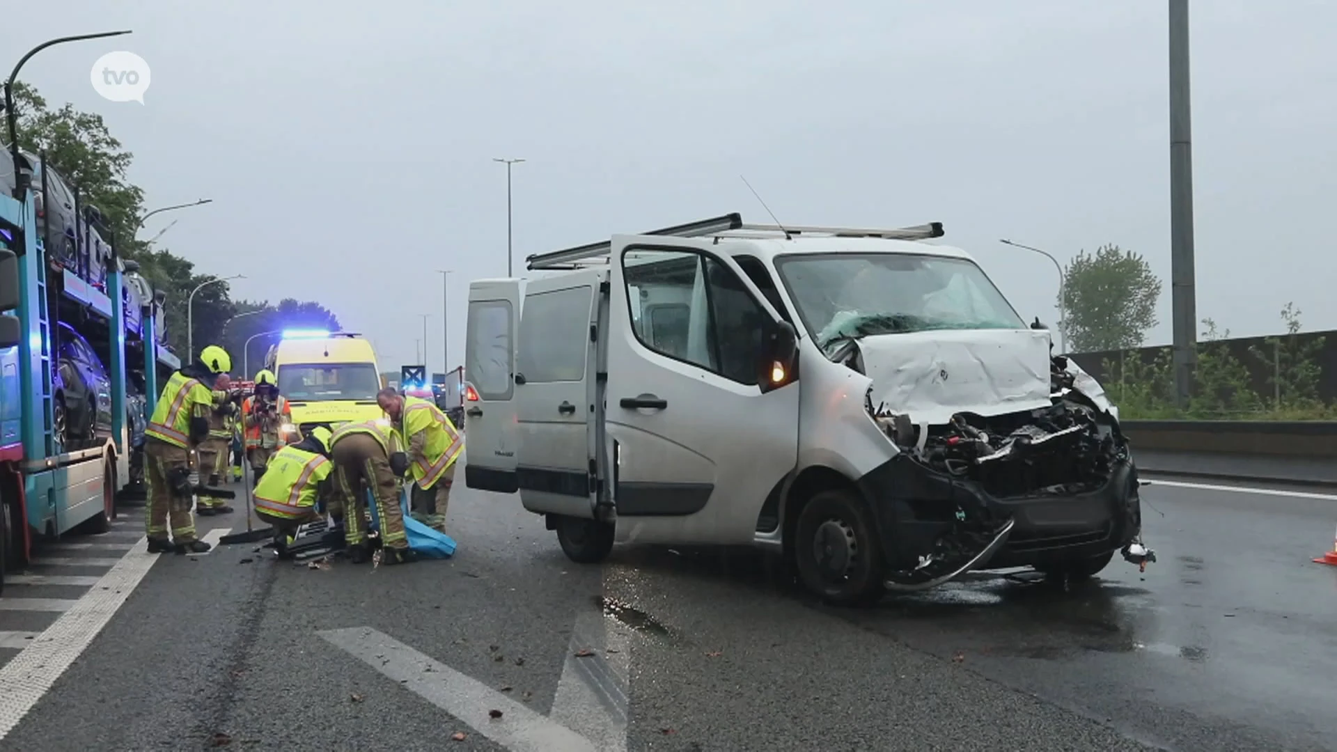 Reeks ongevallen op E17 in Kruibeke veroorzaakt ellenlange file