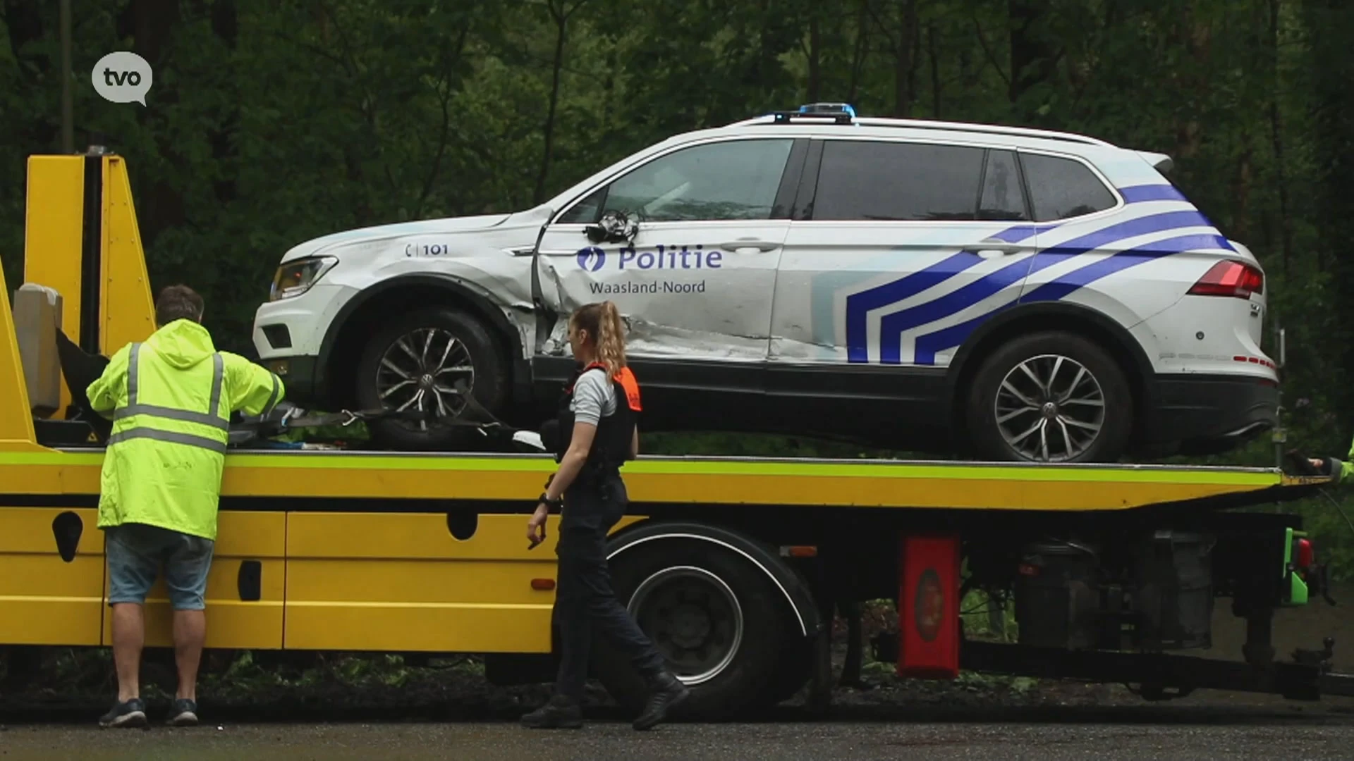 Agent gewond na ongeval met wagen van politie in Haasdonk