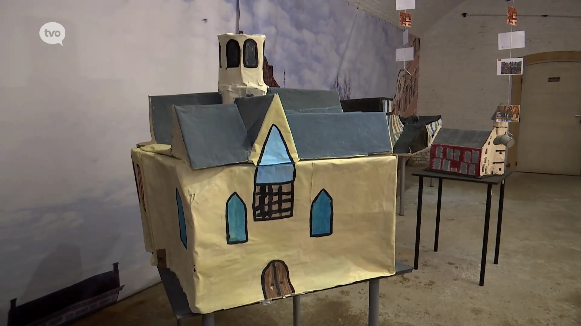 Leerlingen Oscar Romero College bouwen Mini-Dendermonde en verwerken gebouwen in een escape room