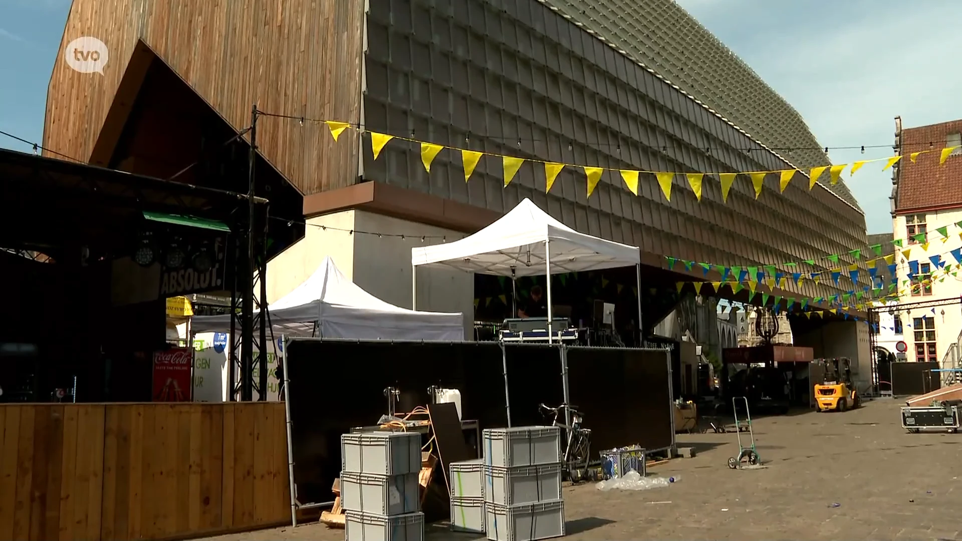 Ook heel wat streekgenoten maken opnieuw het mooie weer op de Gentse Feesten