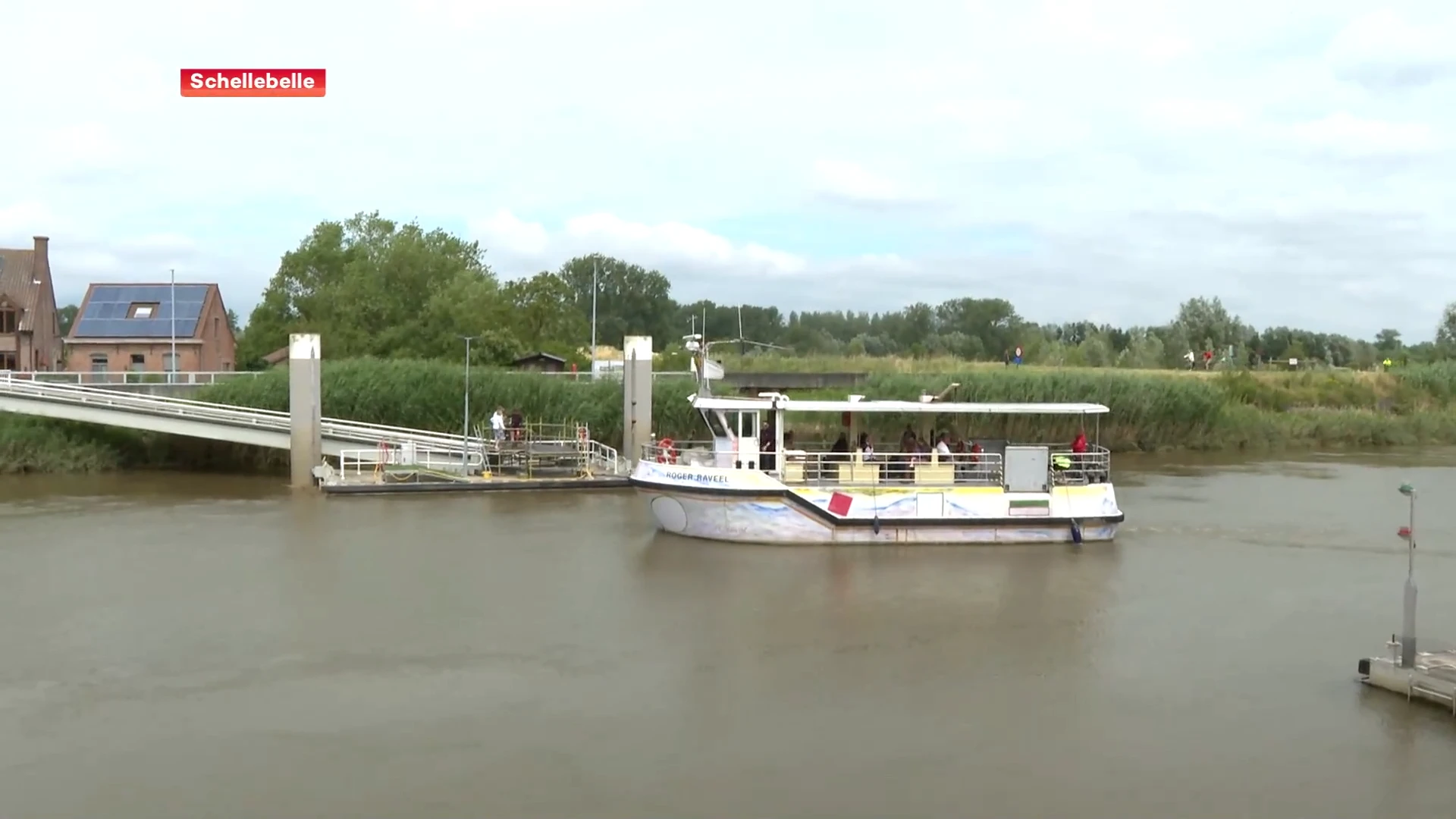 Veerboot hersteld - Opnieuw dienstverlening in Schellebelle op vrijdag, zaterdag en zondag