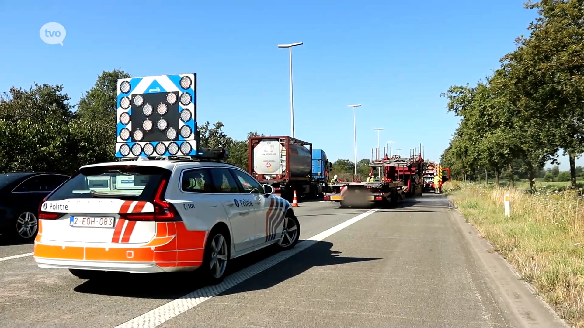 Verkeersellende en file op E40 en E34 na verschillende ongevallen