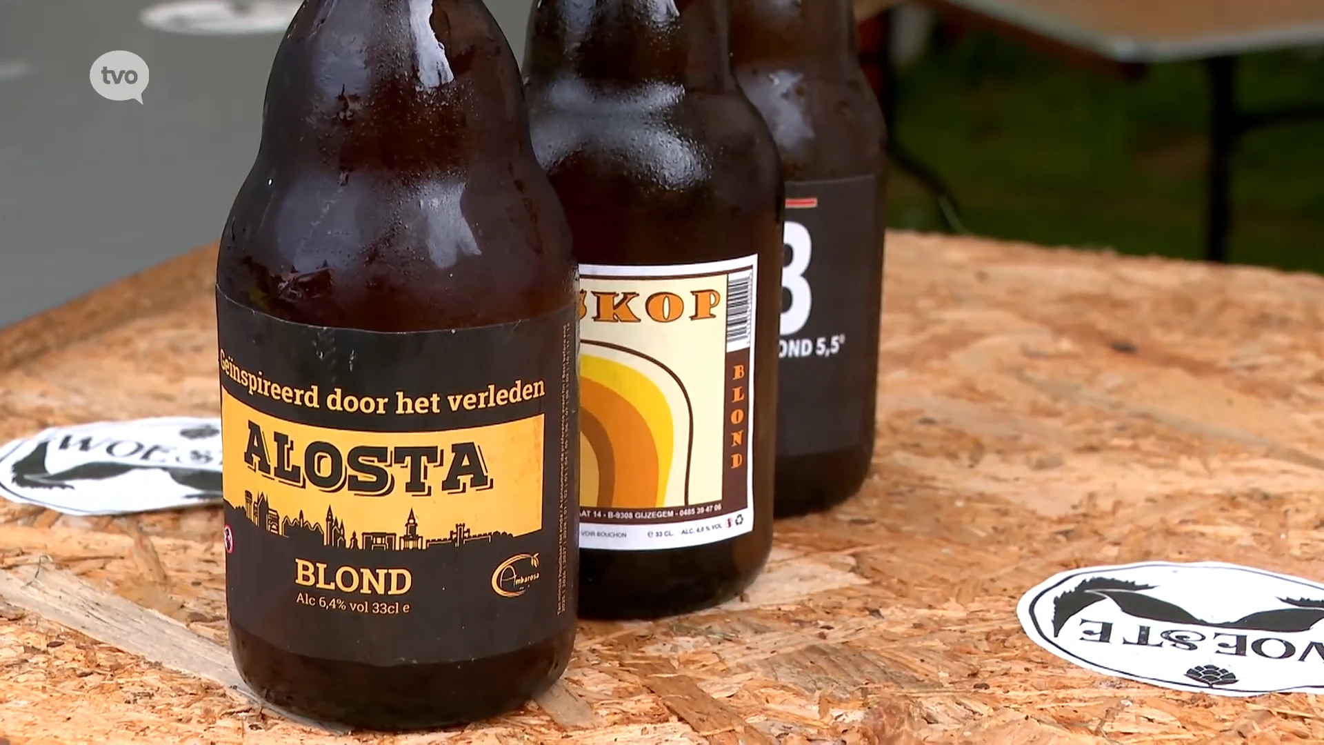 Streekbierenfestival Land van Aelst: bieren van een 15-tal brouwerijen in de spots in een losse festivalstijl