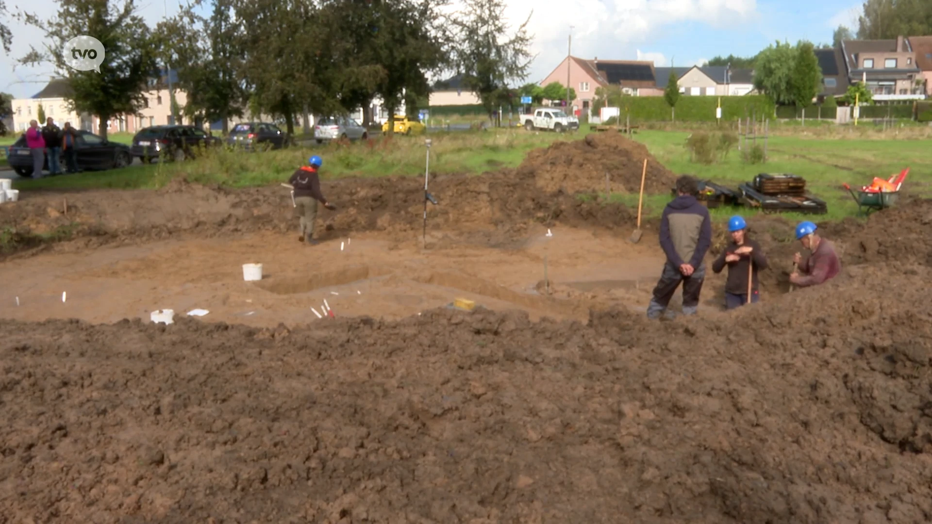 Archeologen leggen sporen bloot van middeleeuws mottekasteel in Ressegem