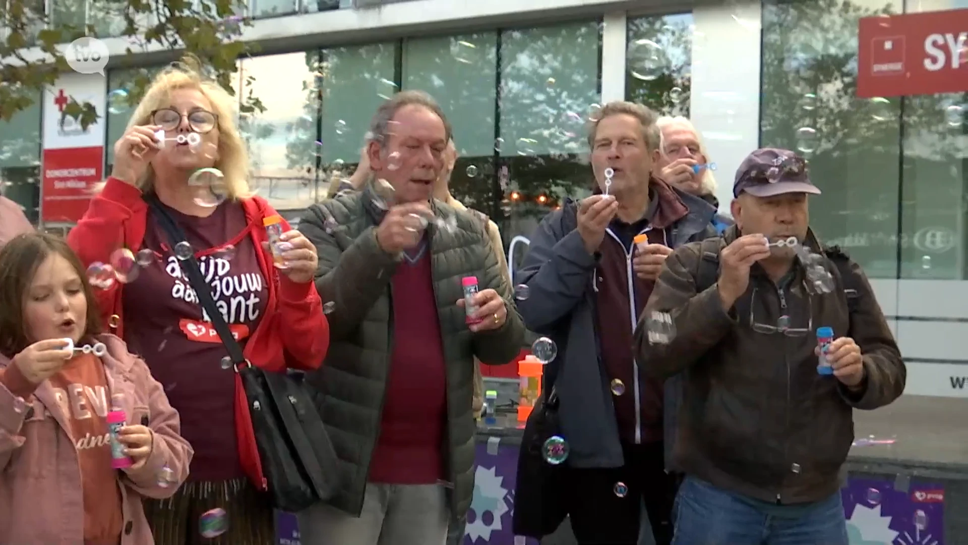 PVDA voert actie in Sint-Niklaas: "Nieuwe Vlaamse regering laat de kinderopvang in de steek"