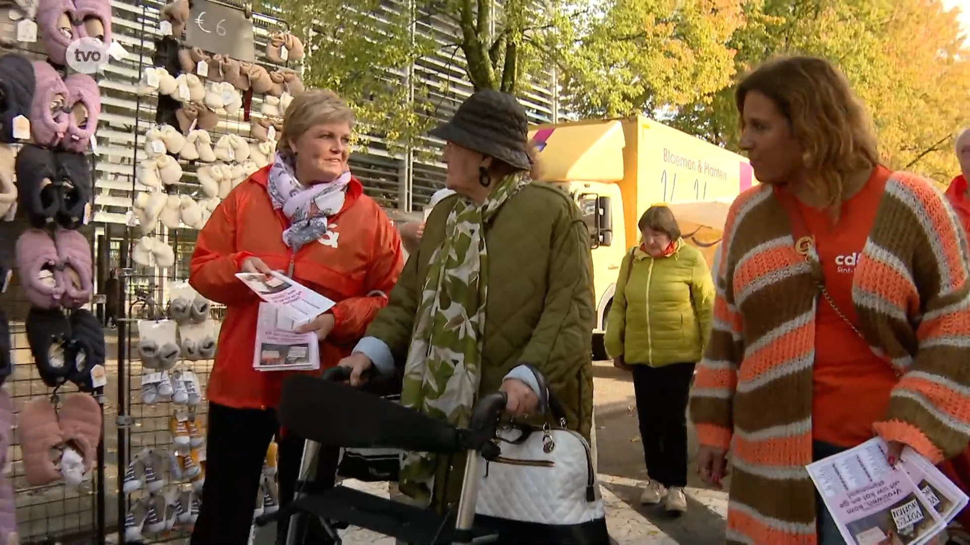 Vrouw & Maatschappij voert actie in Sint-Niklaas: "Vrouwen, gebruik uw stemrecht!"