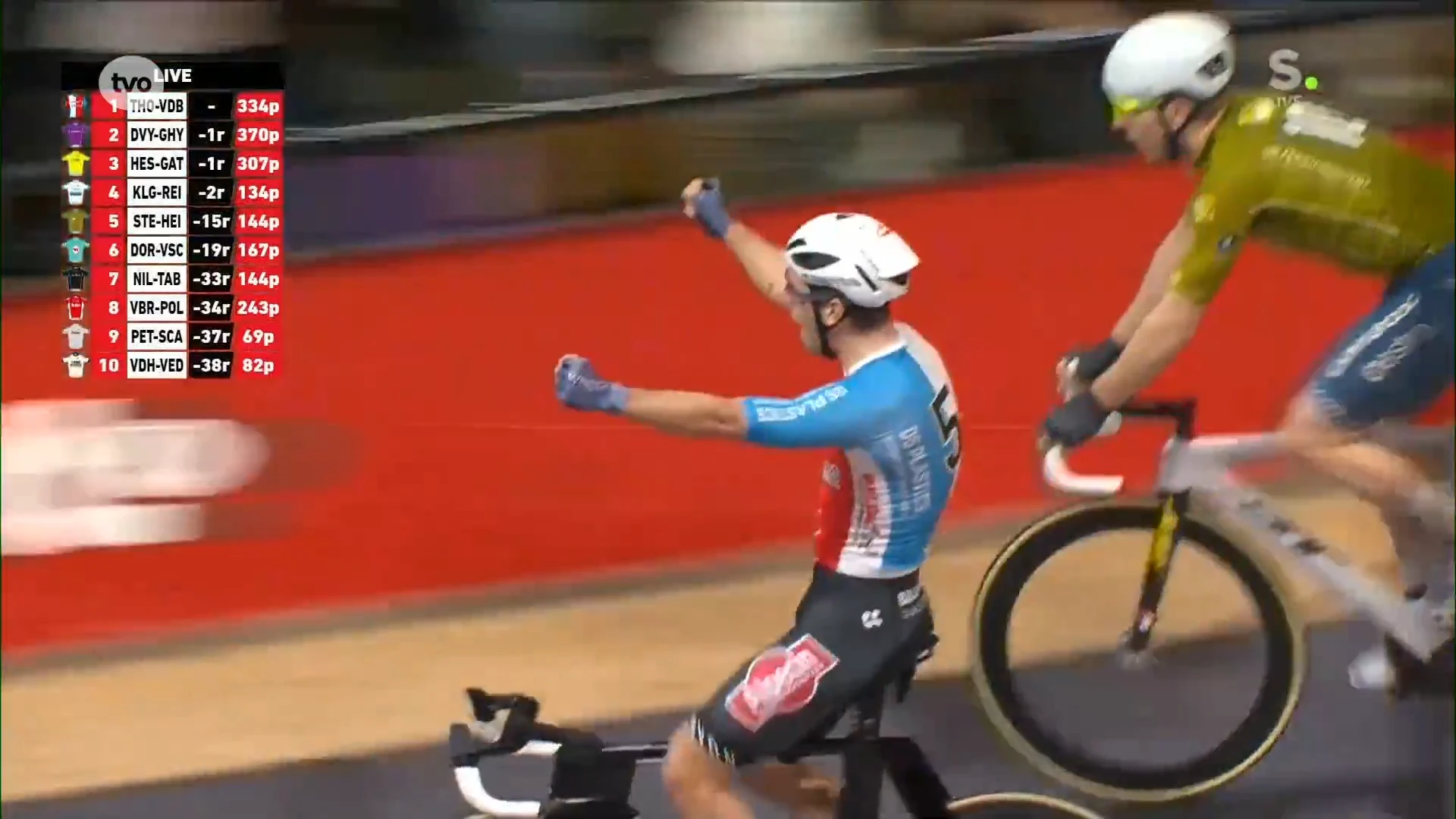 Fabio Van den Bossche wint Zesdaagse van Gent voor de eerste keer met kompaan Thomas, De Vylder-Ghys tweede