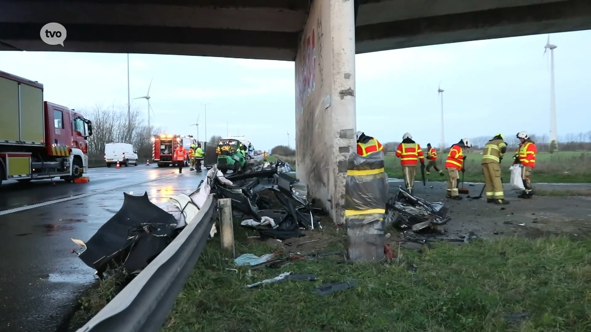 45-jarige vrouw overleden bij zwaar verkeersongeval op E17 in Lokeren