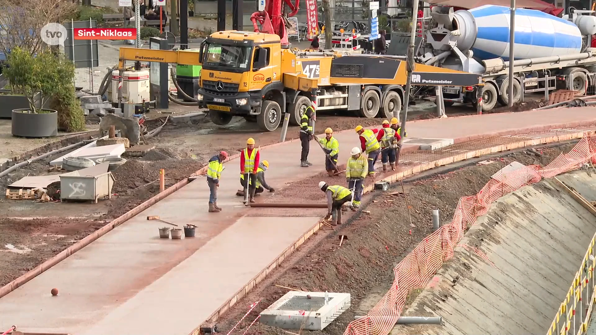 Werken aan nieuwe Grote Markt van Sint-Niklaas zitten op schema