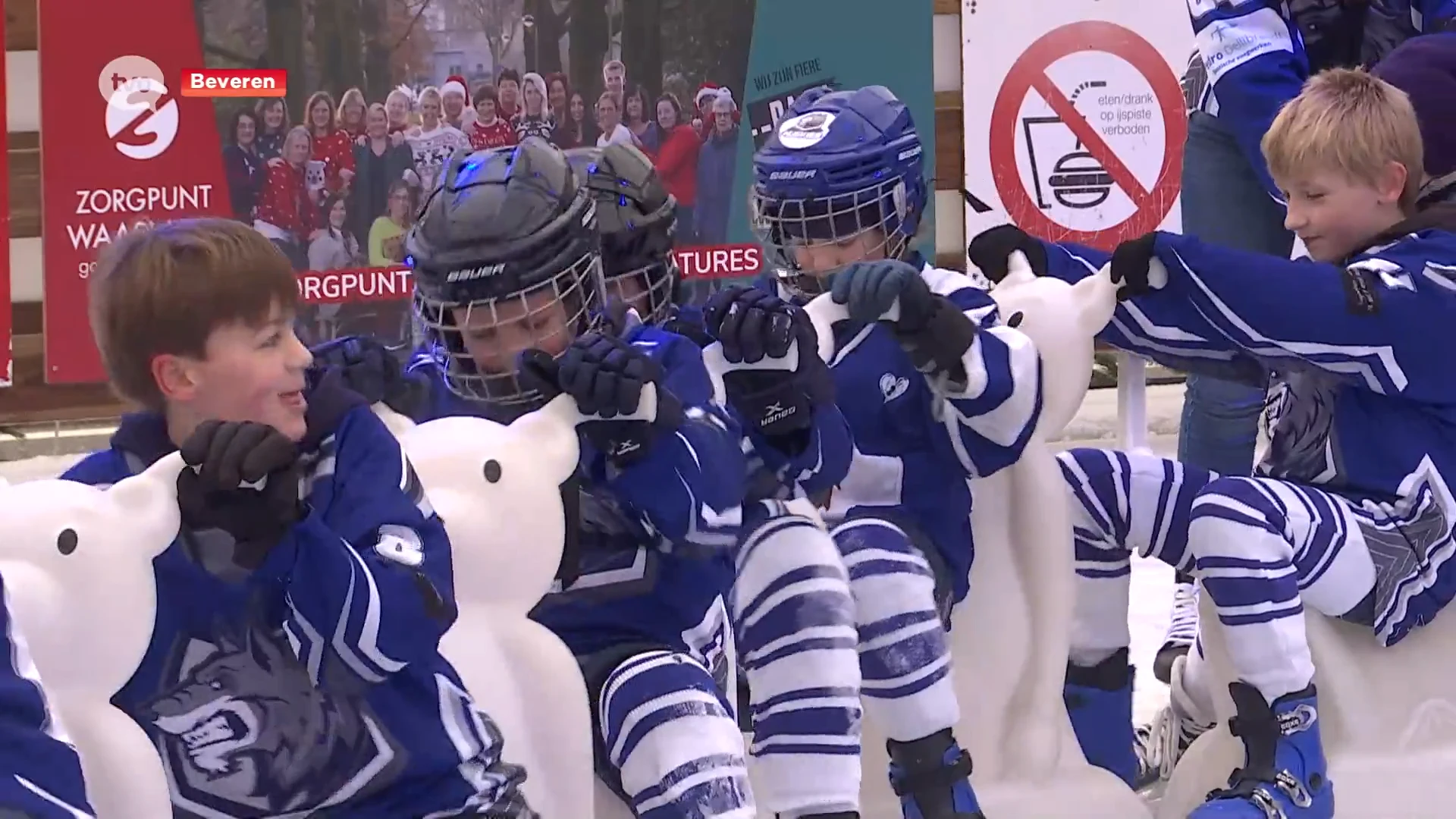 Hockeyclub Huskies waagt zich als eerste op overdekte ijspiste in Beveren