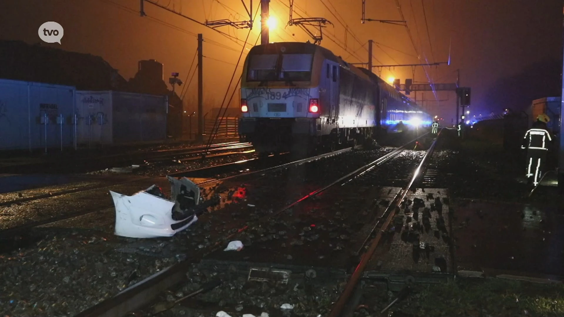 Sporen weer vrij na aanrijding tussen trein en bestelwagen in Sint-Niklaas