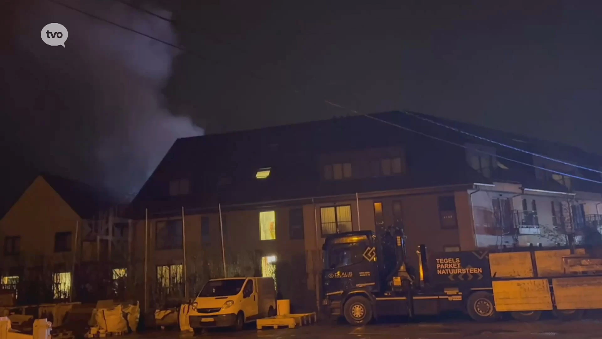 Brand bij assistentiewoningen De Ster in Erpe-Mere, één dame naar het ziekenhuis